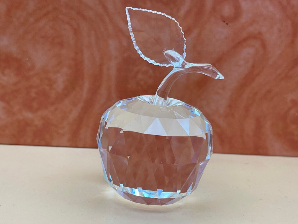  Swarovski Figur 160796 Großer Apfel 7,5 cm. Top Zustand.