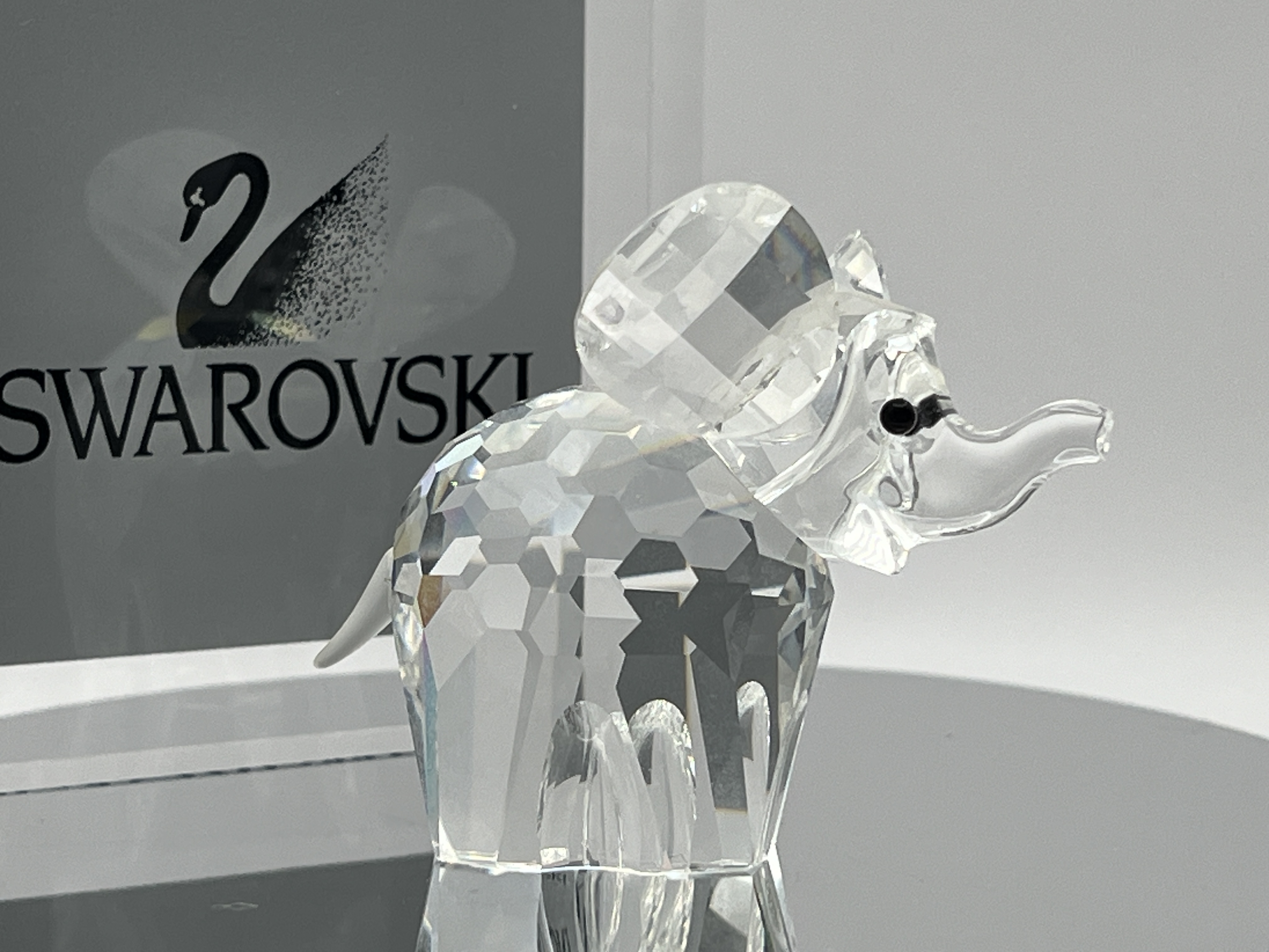 Swarovski Figur 015169 Elefant Groß 6,5 cm. Top Zustand  