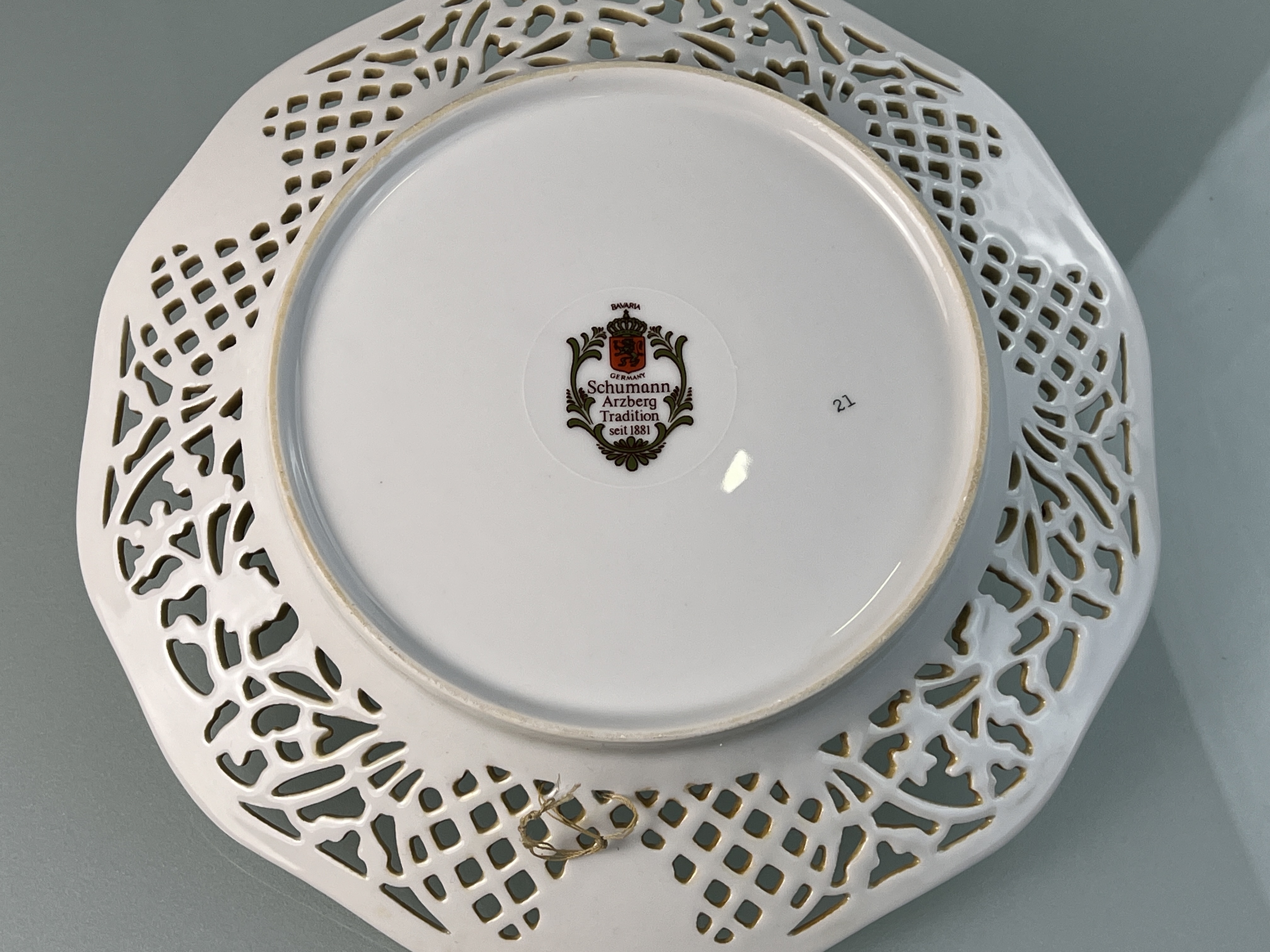 Schumann Arzberg Bruchkorb Teller Porzellan 16,3 cm Ø. 1 Wahl Top Zustand 