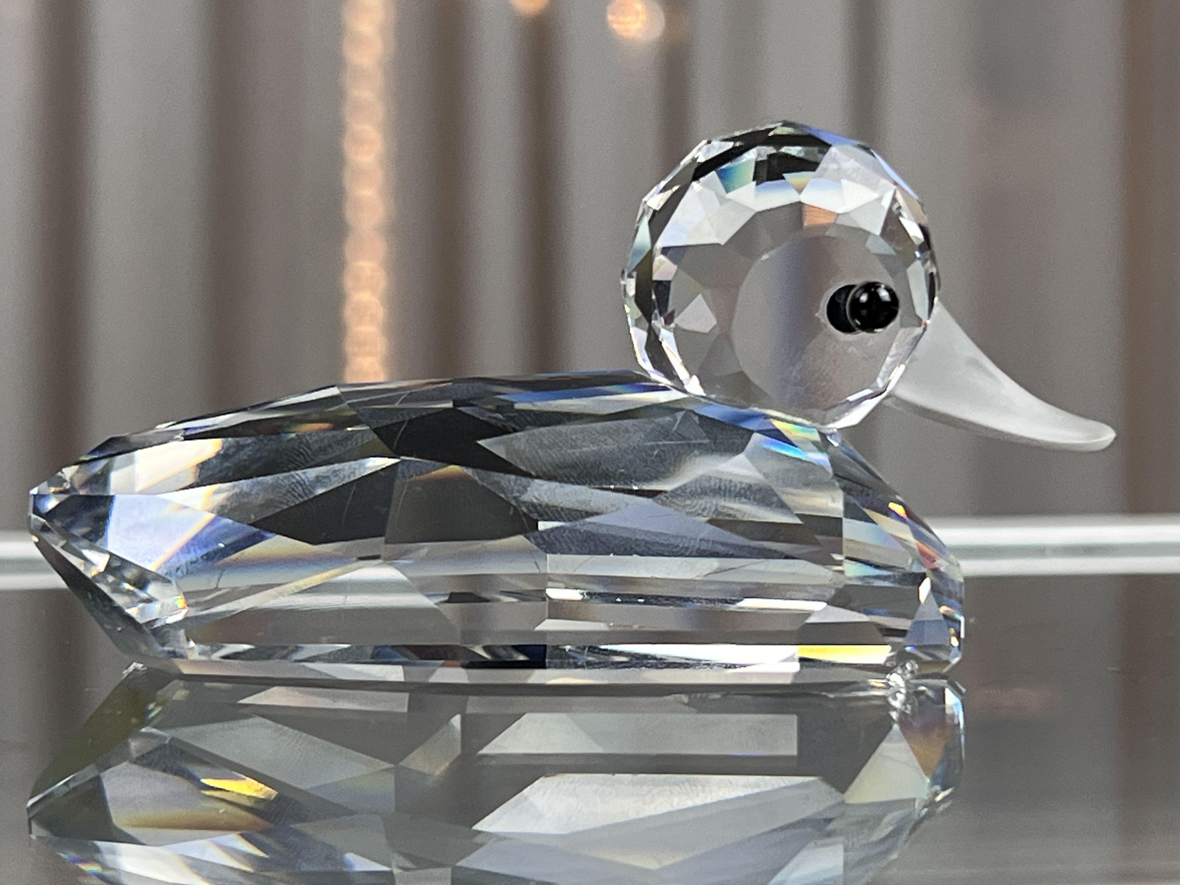 Swarovski Figur 012723 Große Ente 9,5 cm. Top Zustand.