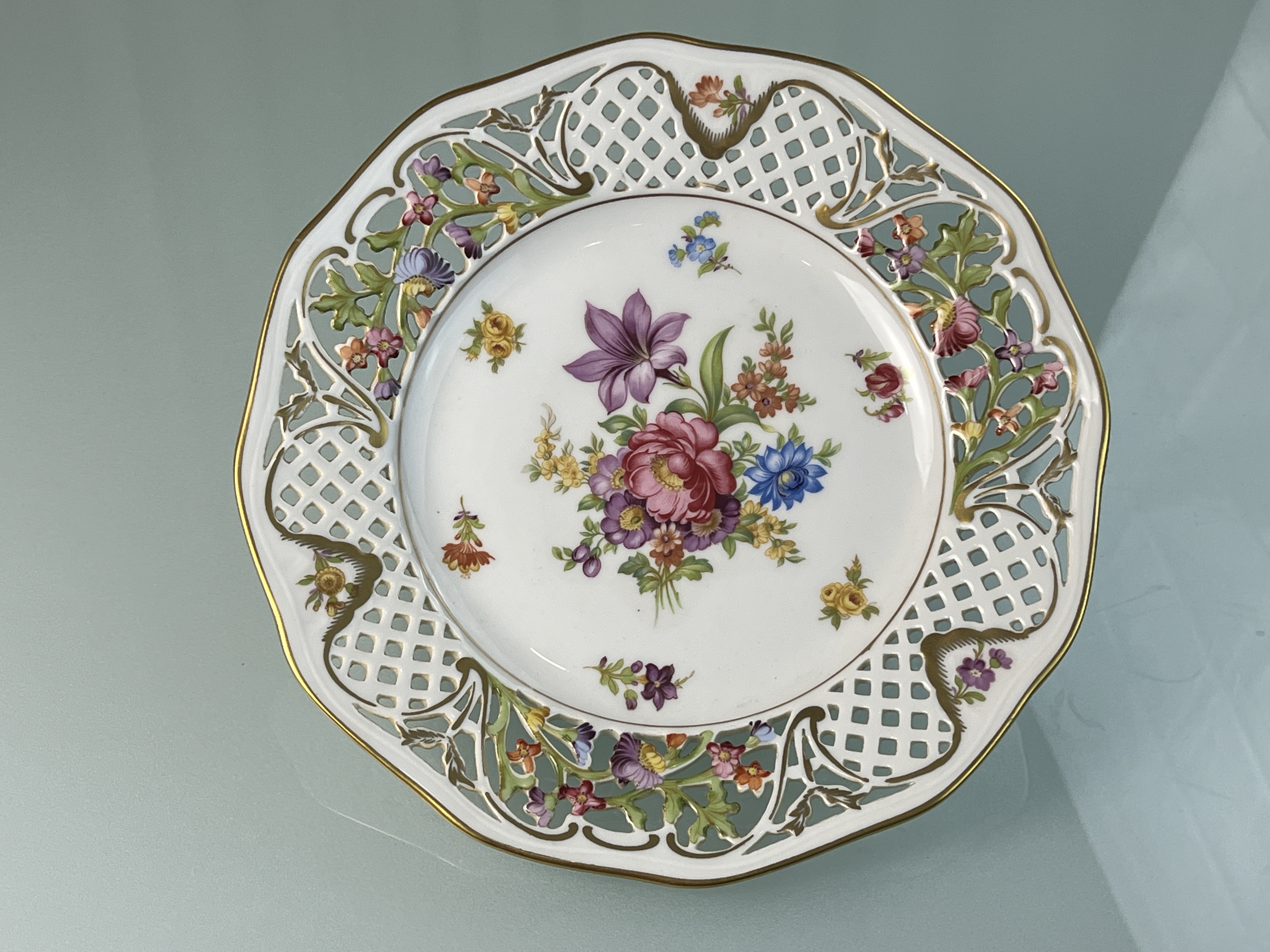 Schumann Arzberg Bruchkorb Teller Porzellan 16,3 cm Ø. 1 Wahl Top Zustand 