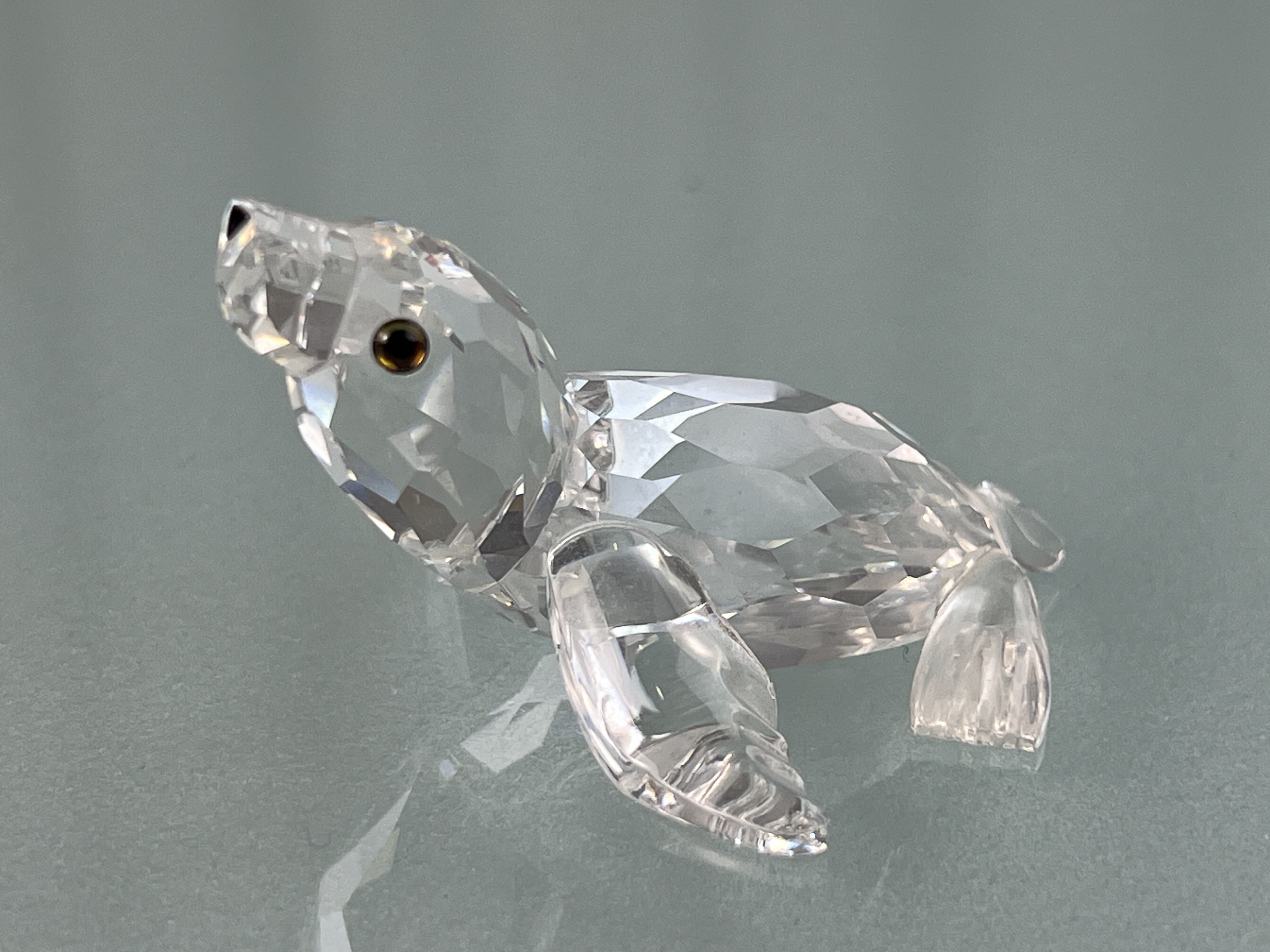 Swarovski Figur 221120 Seehund / Robbe 5,5 cm. Top Zustand.
