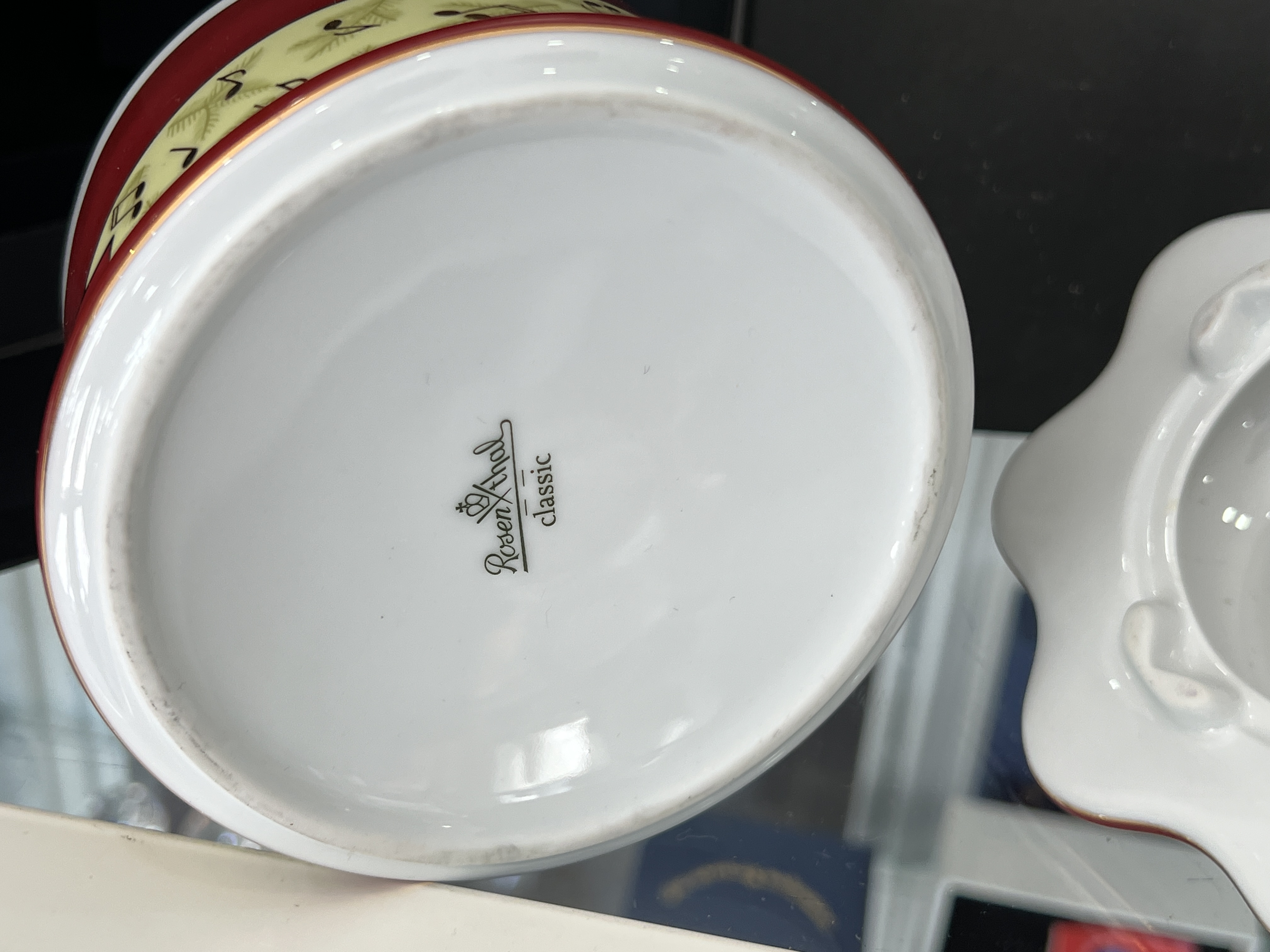 Rosenthal Zuckerdose Bonboniere Höhe 13 cm. - Ø: 12,5 cm - 1 Wahl  Top Zustand     