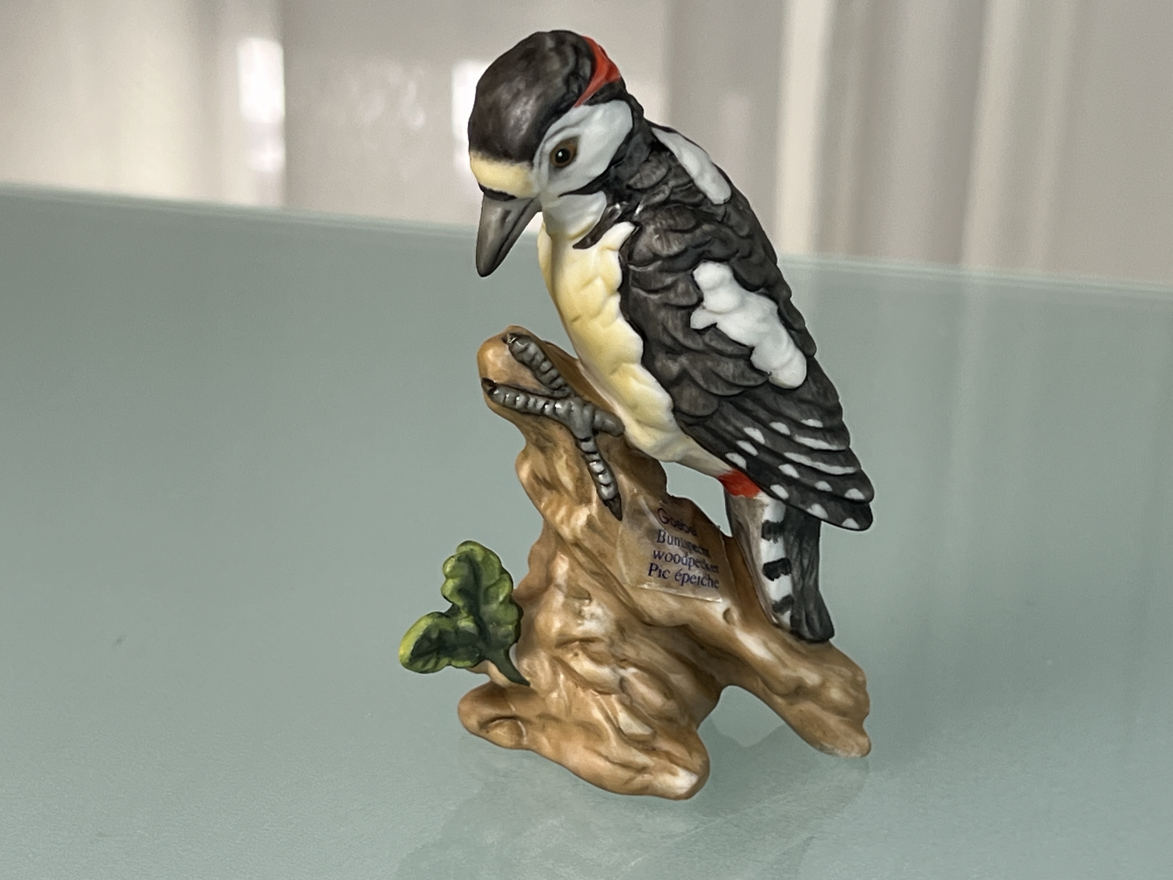Goebel Figur Vogel des Jahres 1997 Buntspecht 10 cm. Top Zustand  