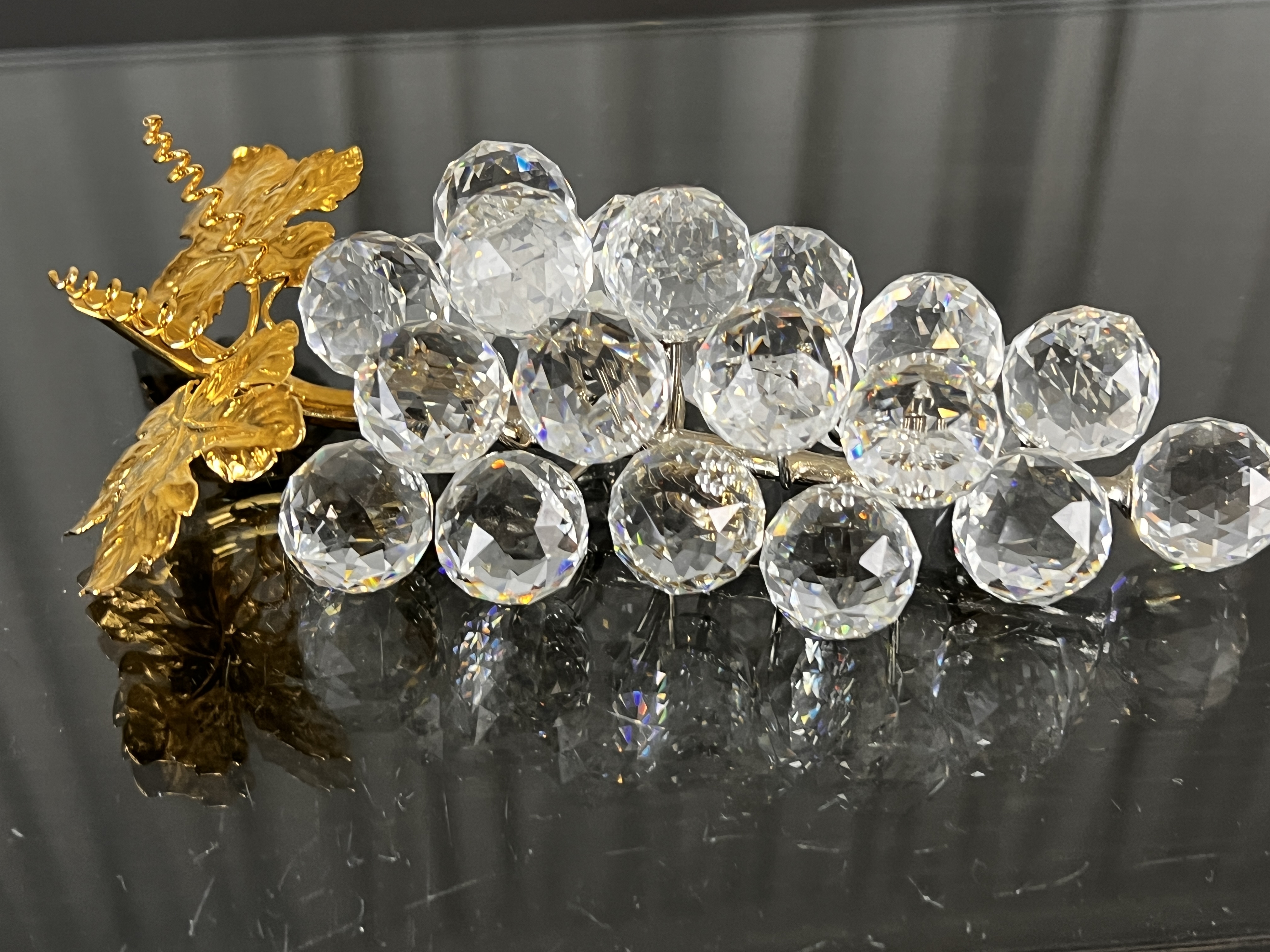 Swarovski Figur 011864 Weintrauben 17 cm. Top Zustand 