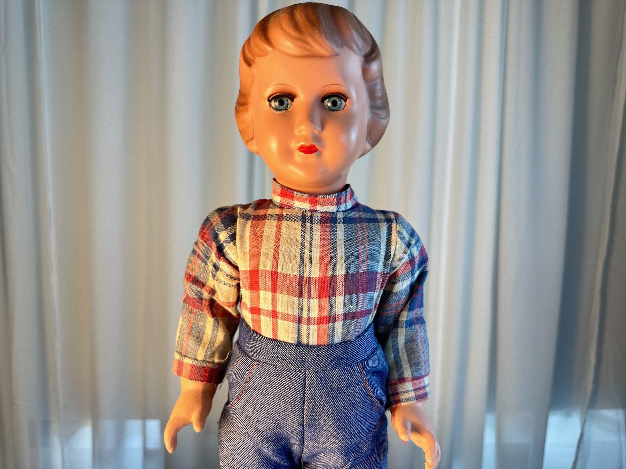 Schildkrötpuppe Puppe  Sammler Puppe 48 cm. Top Zustand 