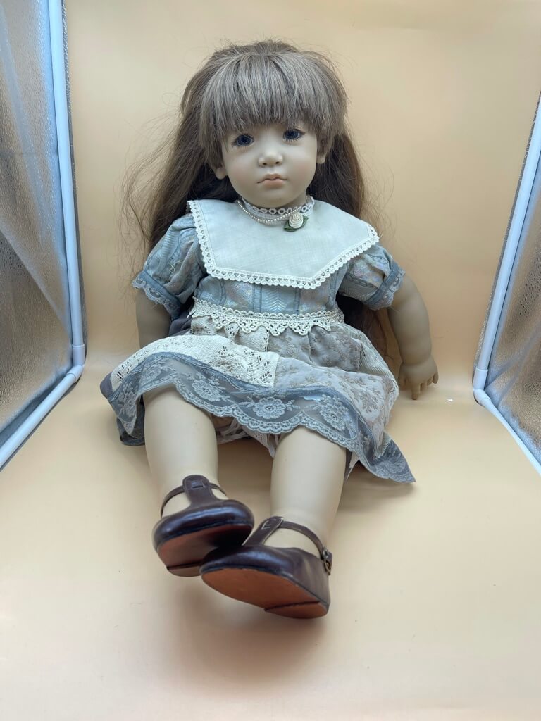 Annette Himstedt Puppe Neblina 65 cm Top Zustand.