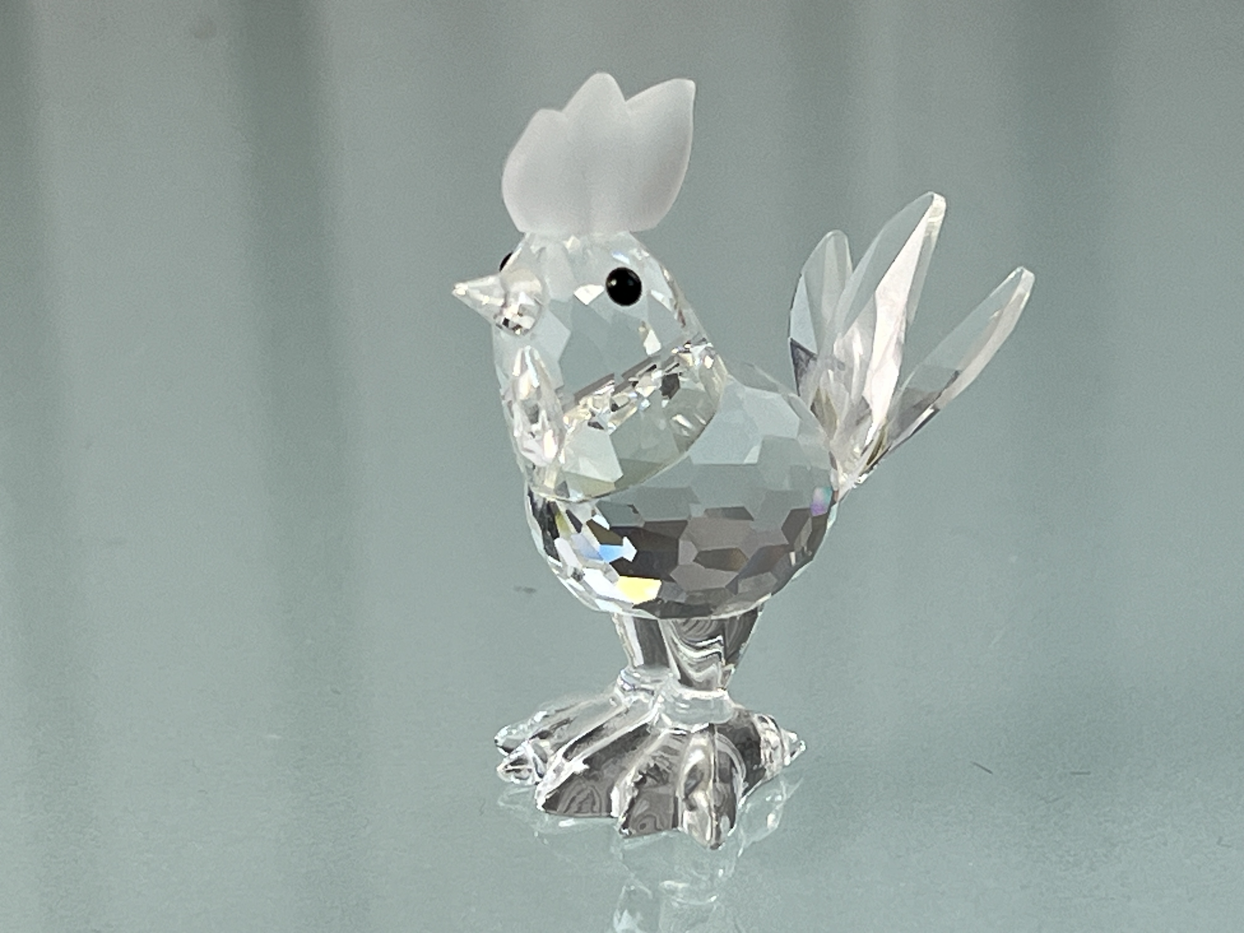 Swarovski Figur 014497 Hahn 5 cm. Top Zustand.