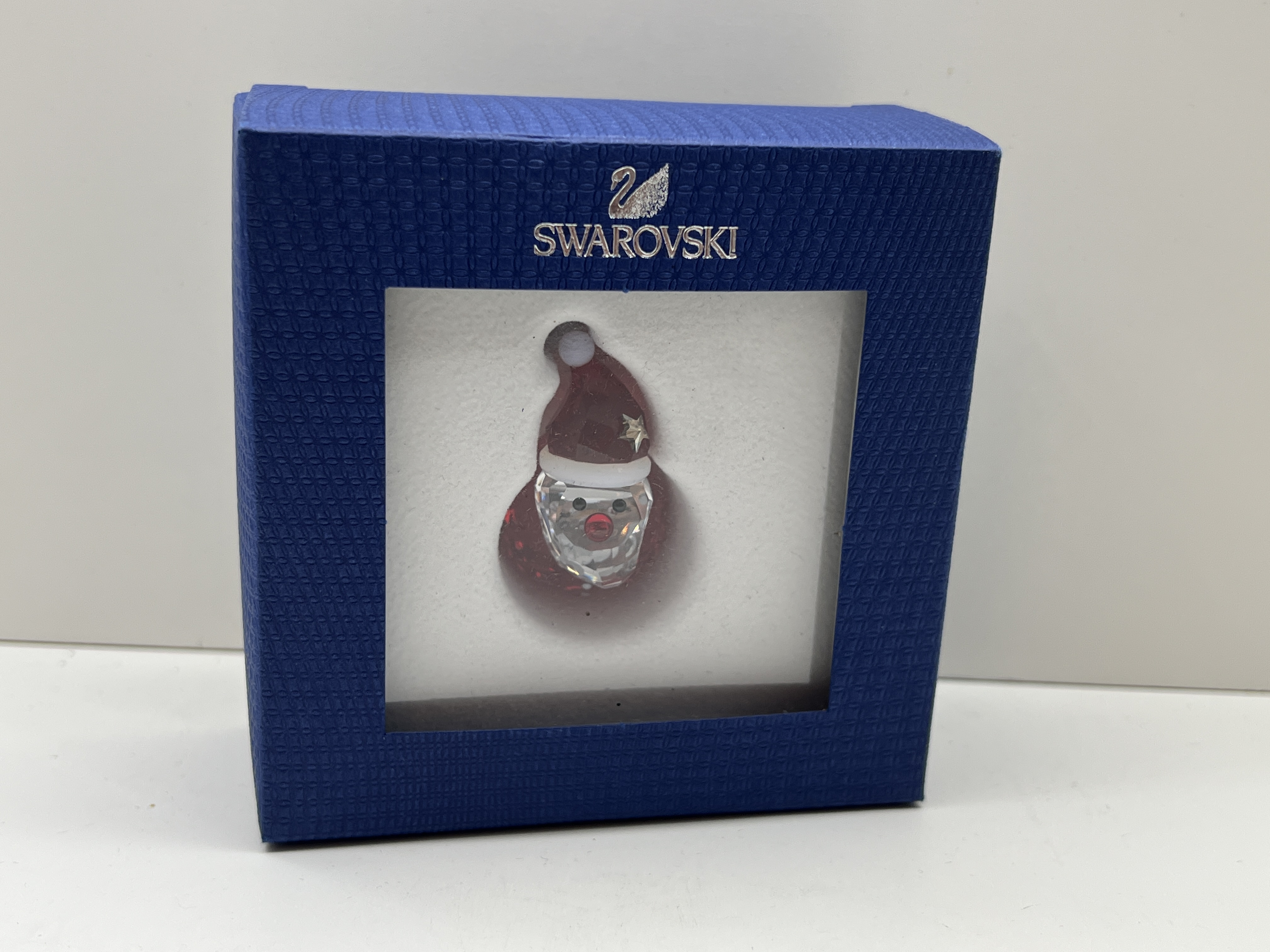 Swarovski Figur 1143323 Schaukelnder Weihnachtsmann 5 cm. Ovp & Zertifikat.  Top Zustand  