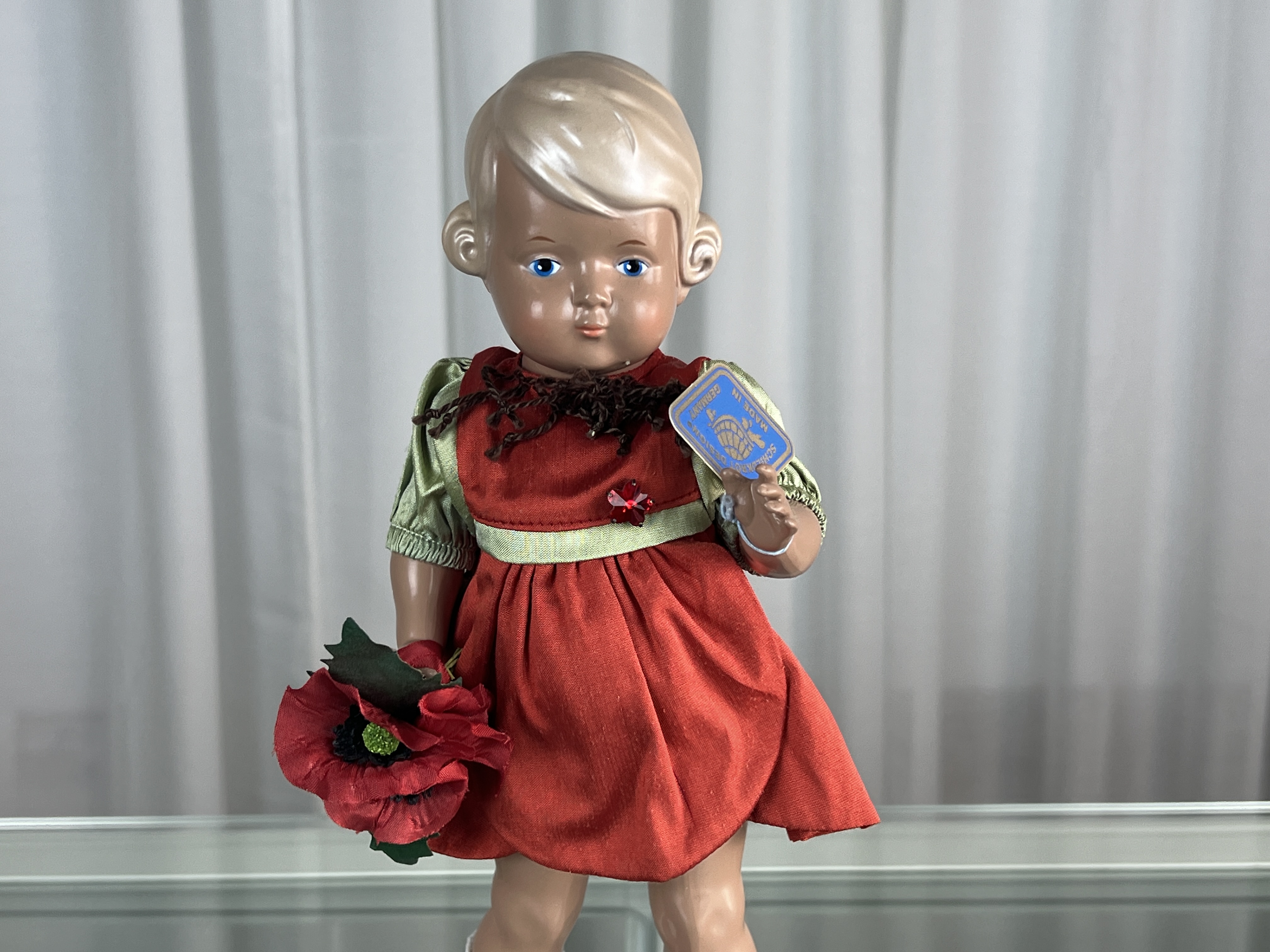 Schildkrötpuppe Puppe 25 cm. Top Zustand 