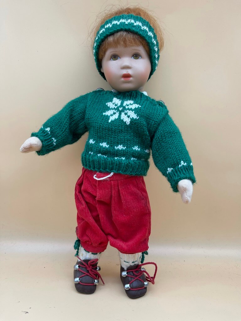 Käthe Kruse Puppe 35 cm. - Top Zustand - Siehe Foto.  