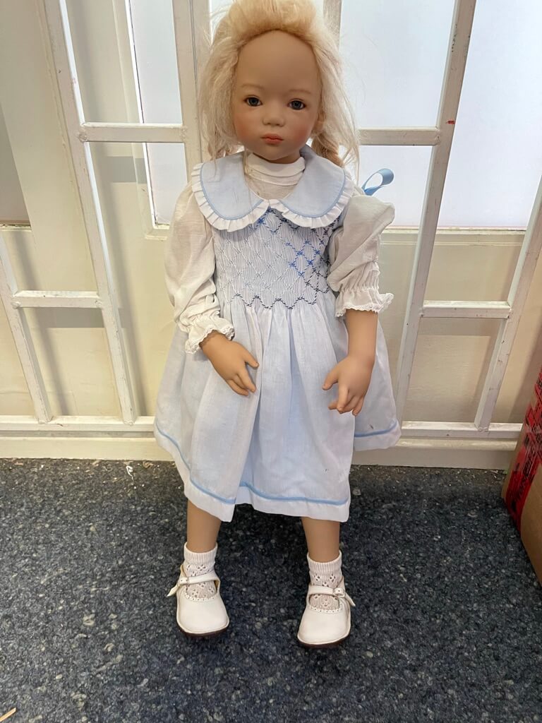 Annette Himstedt Puppe 78 cm. Top Zustand.  