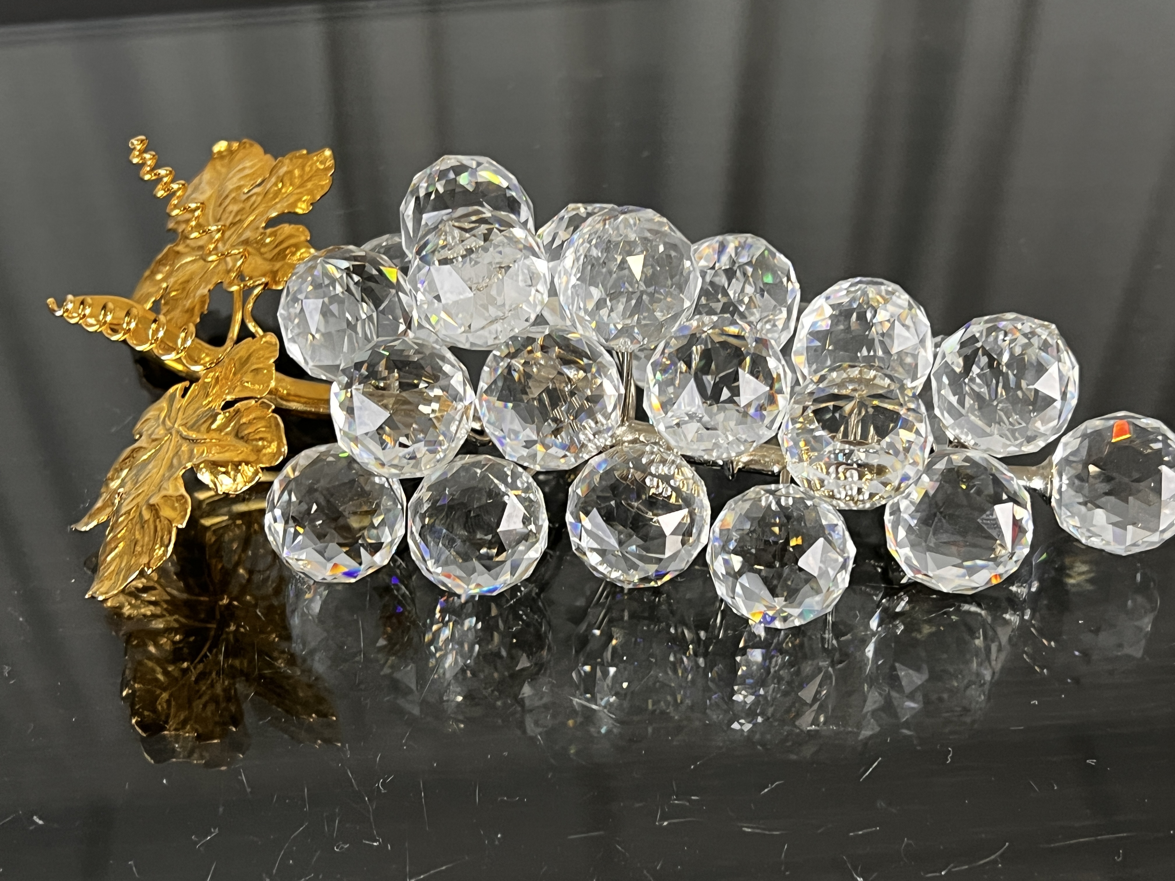 Swarovski Figur 011864 Weintrauben 17 cm. Top Zustand 