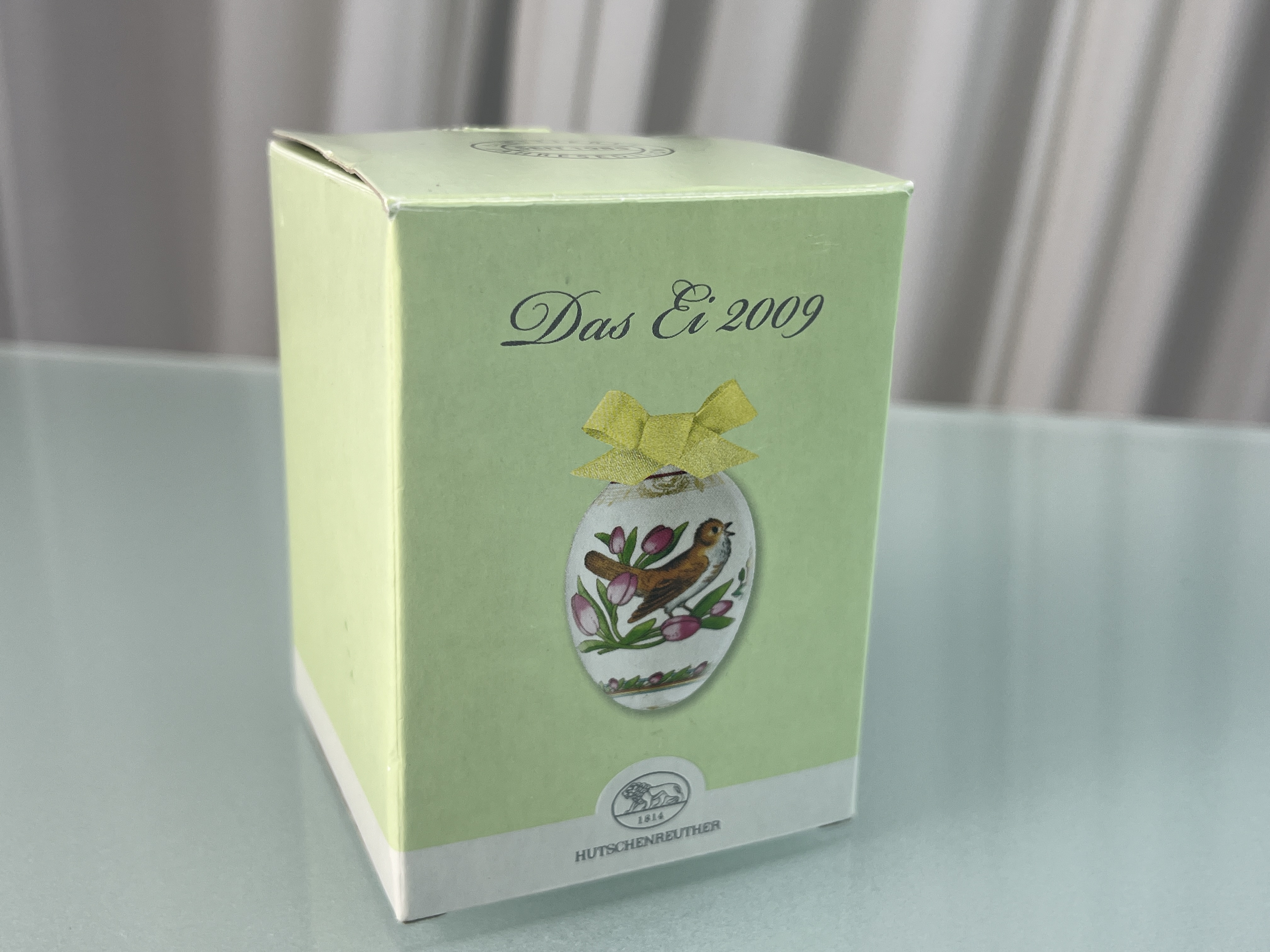  Hutschenreuther 2009 Das Ei mit Ovp. Top Zustand.     