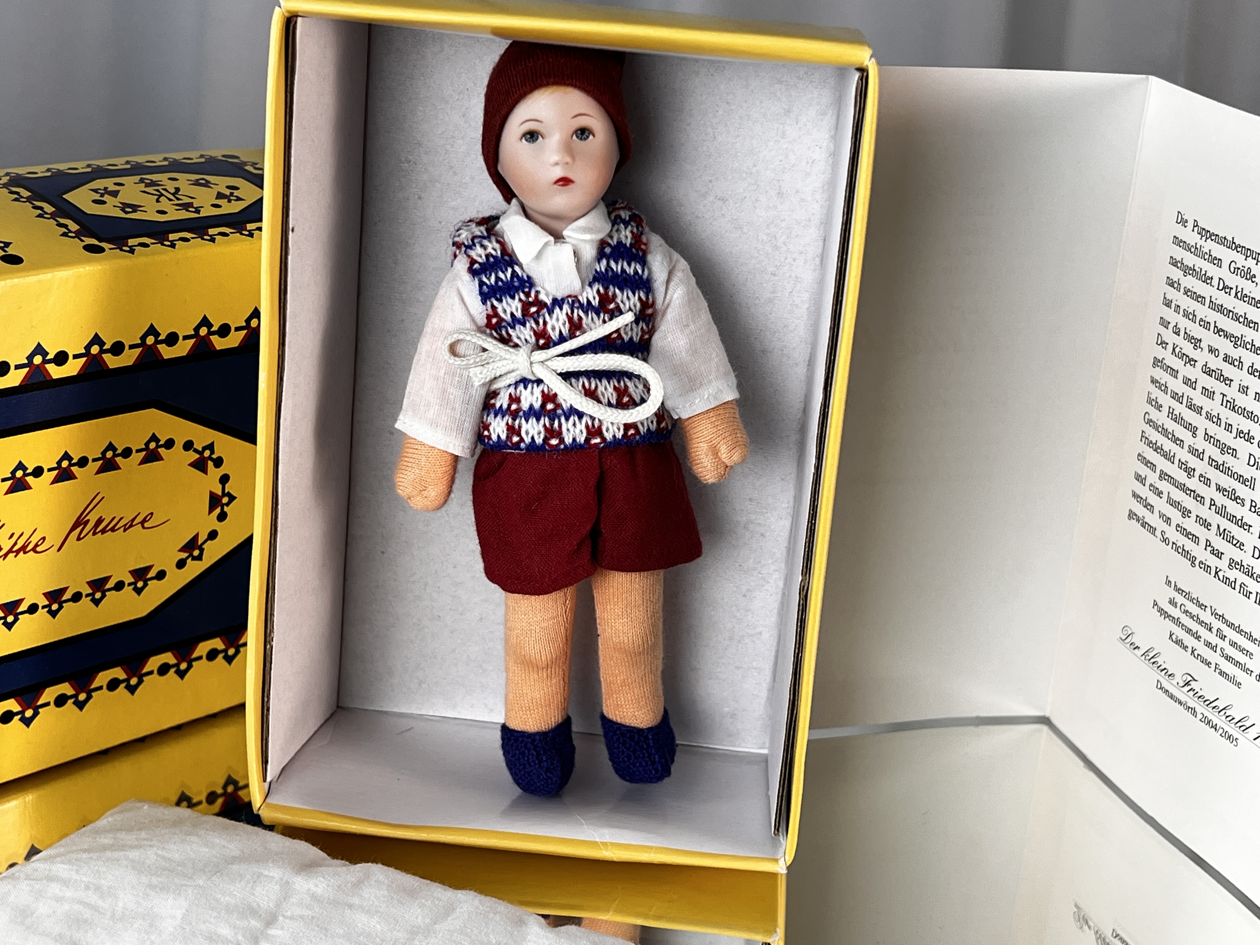 Käthe Kruse Puppe 15 cm. Top Zustand  