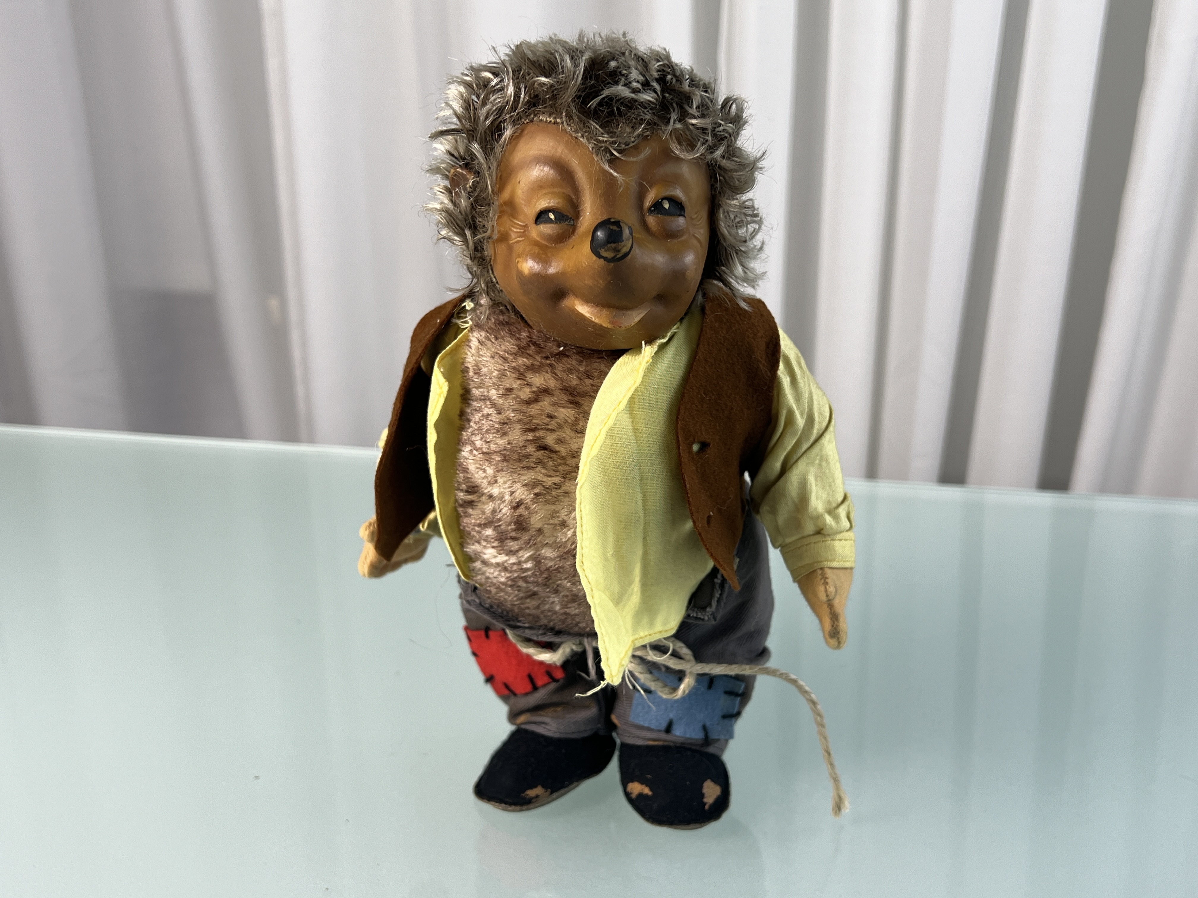 Steiff Tier Mecki Igel 25 cm. Zustand siehe Fotos 