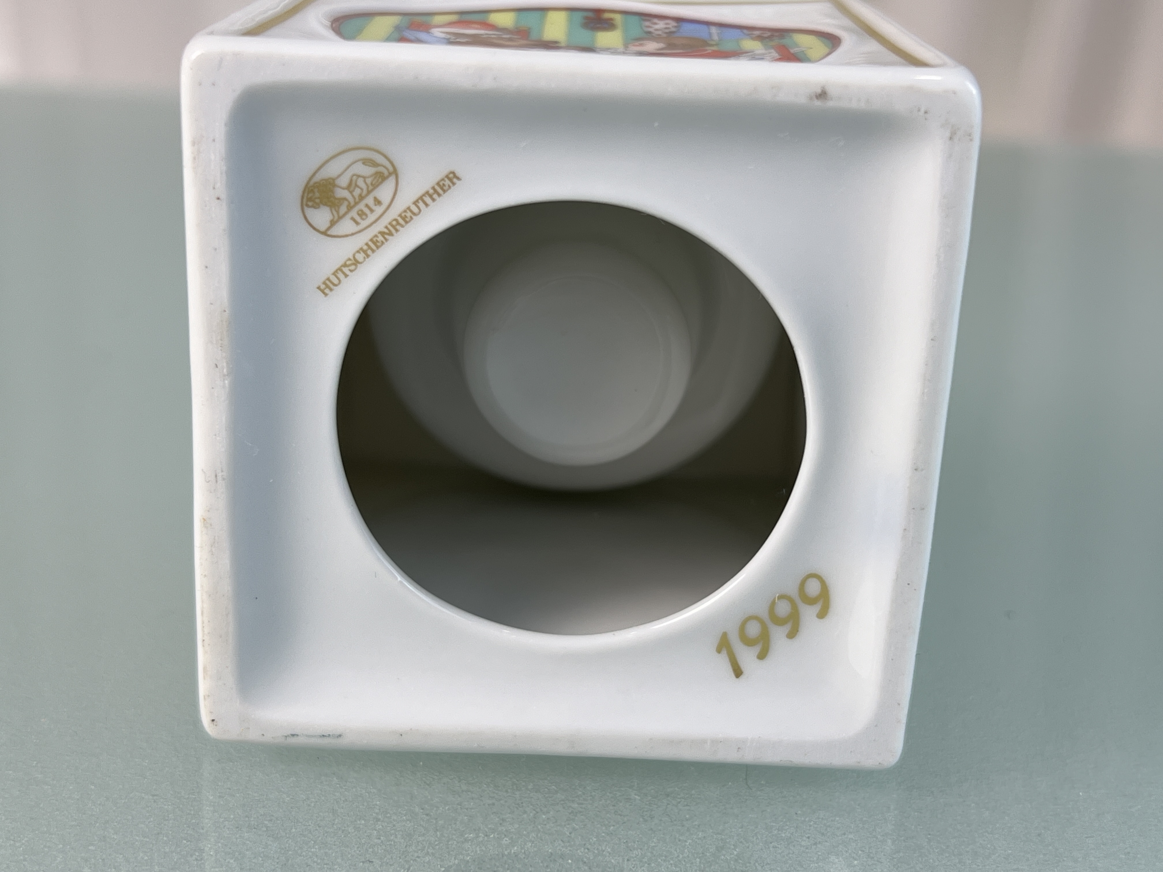 Hutschenreuther Porzellan 1999 Kerzenständer 7 cm. 1 Wahl - Top Zustand  