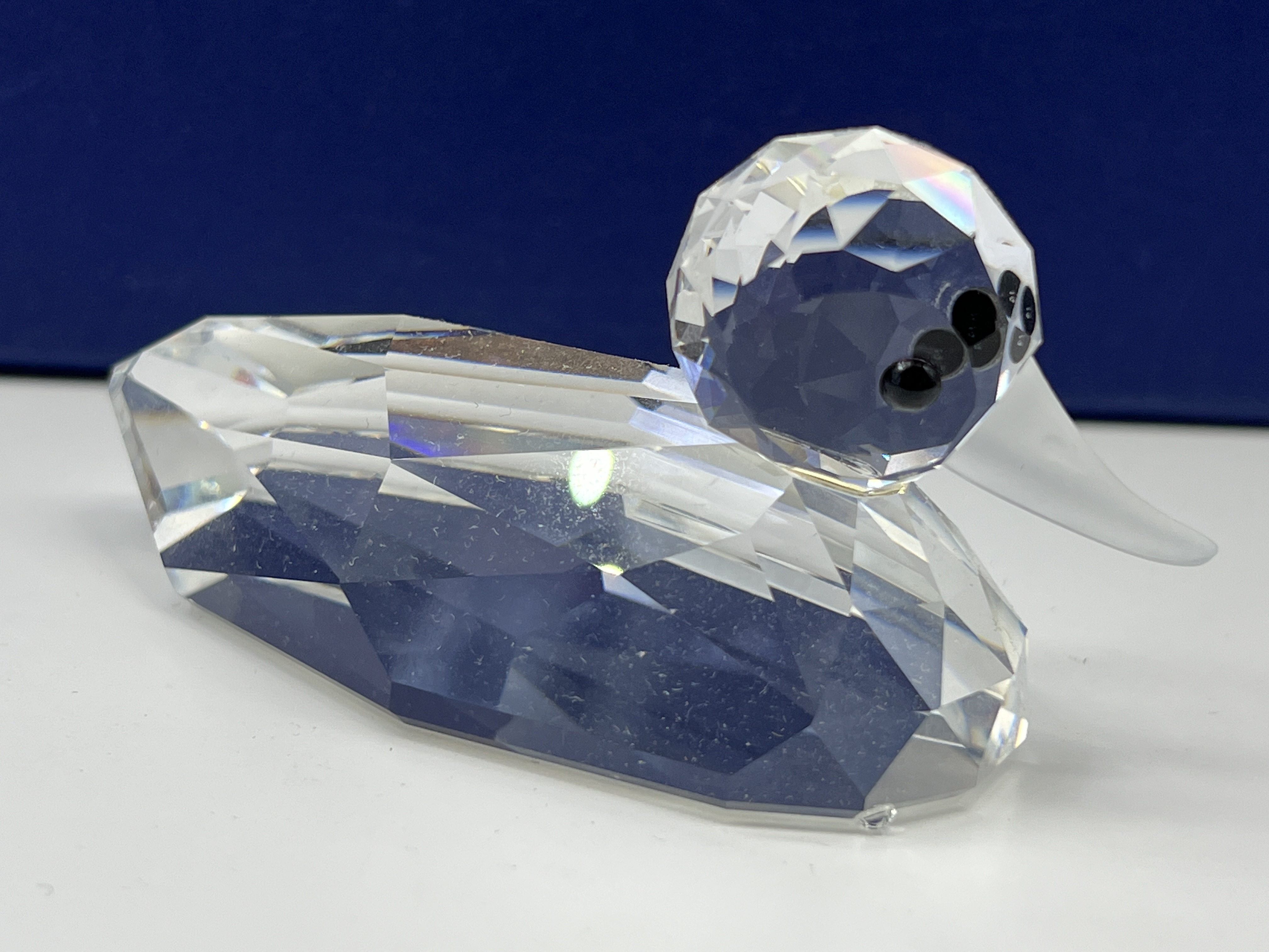 Swarovski Figur 012723 Große Ente 9,5 cm. Top Zustand. Kristall - Top Zustand 