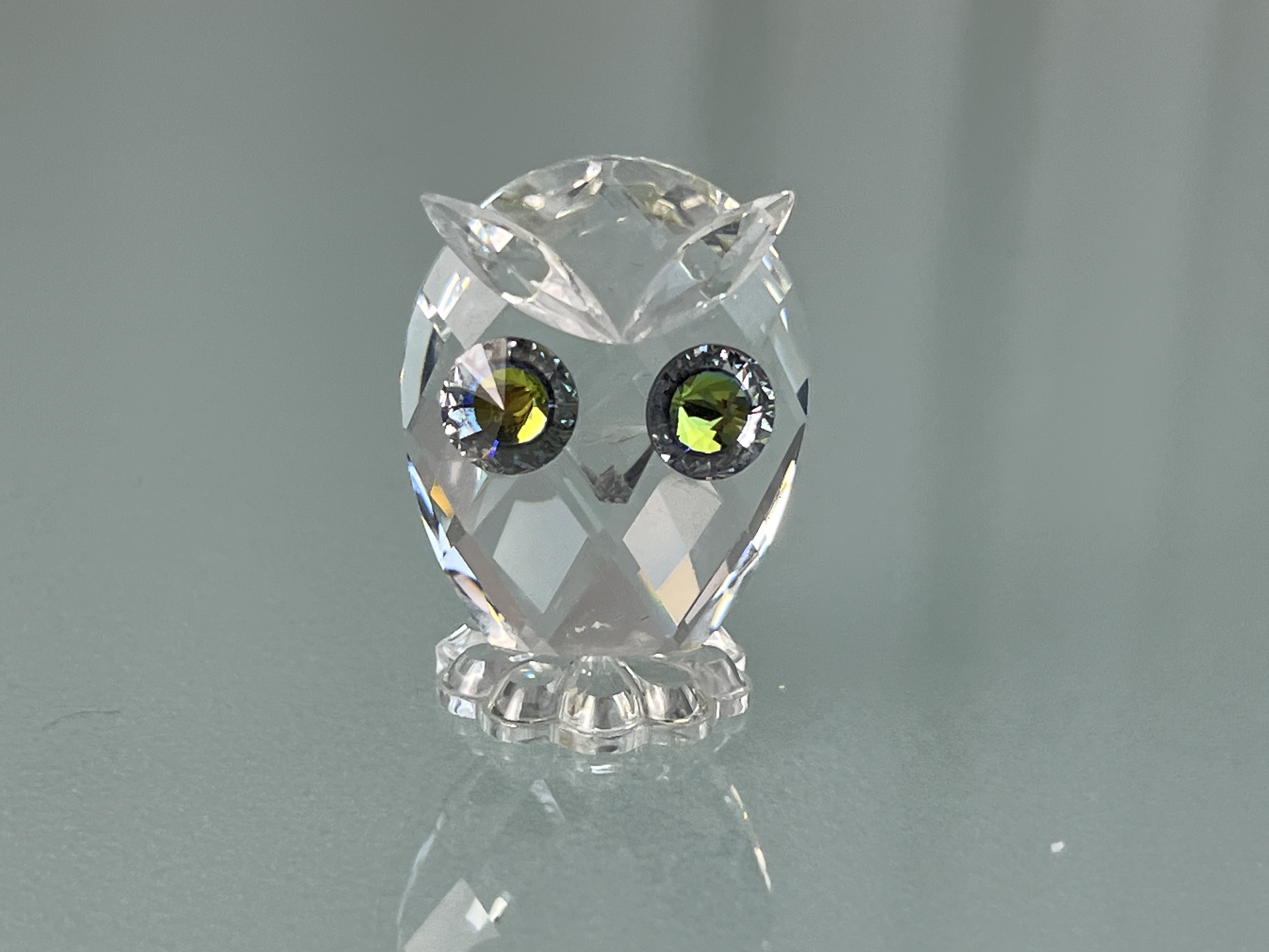 Swarovski Figur 010014 Eule 3,5 cm. - Top Zustand  