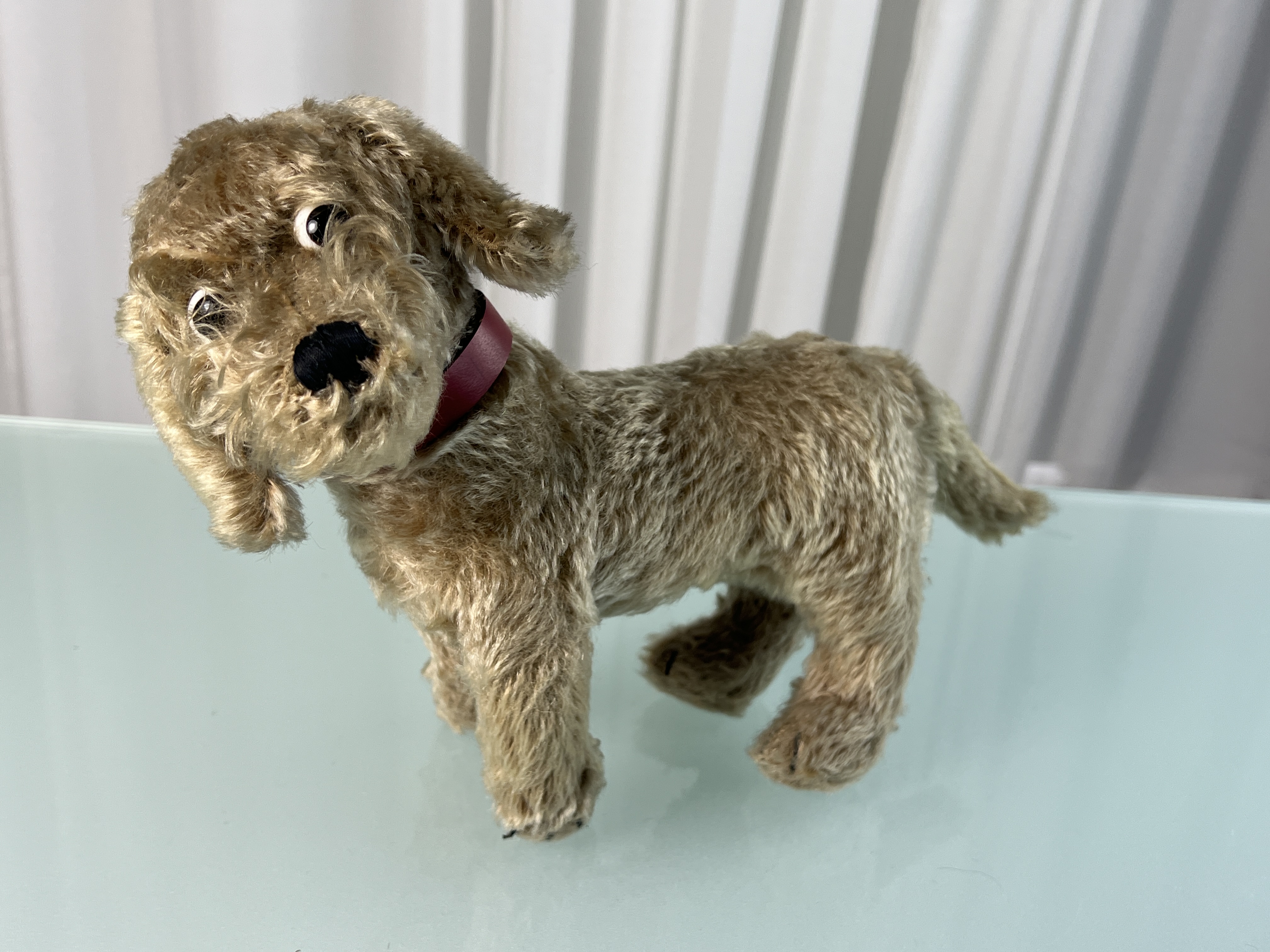 Steiff Tier Hund 22 x 30 cm. Zustand siehe Fotos 