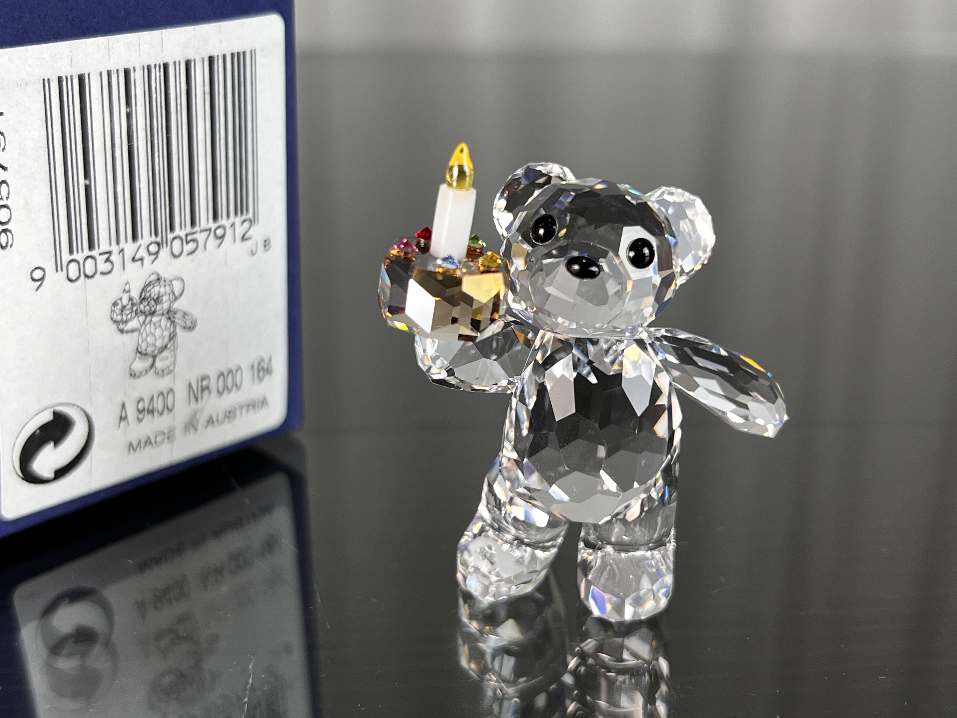  Swarovski Figur 905791 Geburtstag Kris Bär 4,7 cm. Ovp & Zertifikat - Top Zustand 