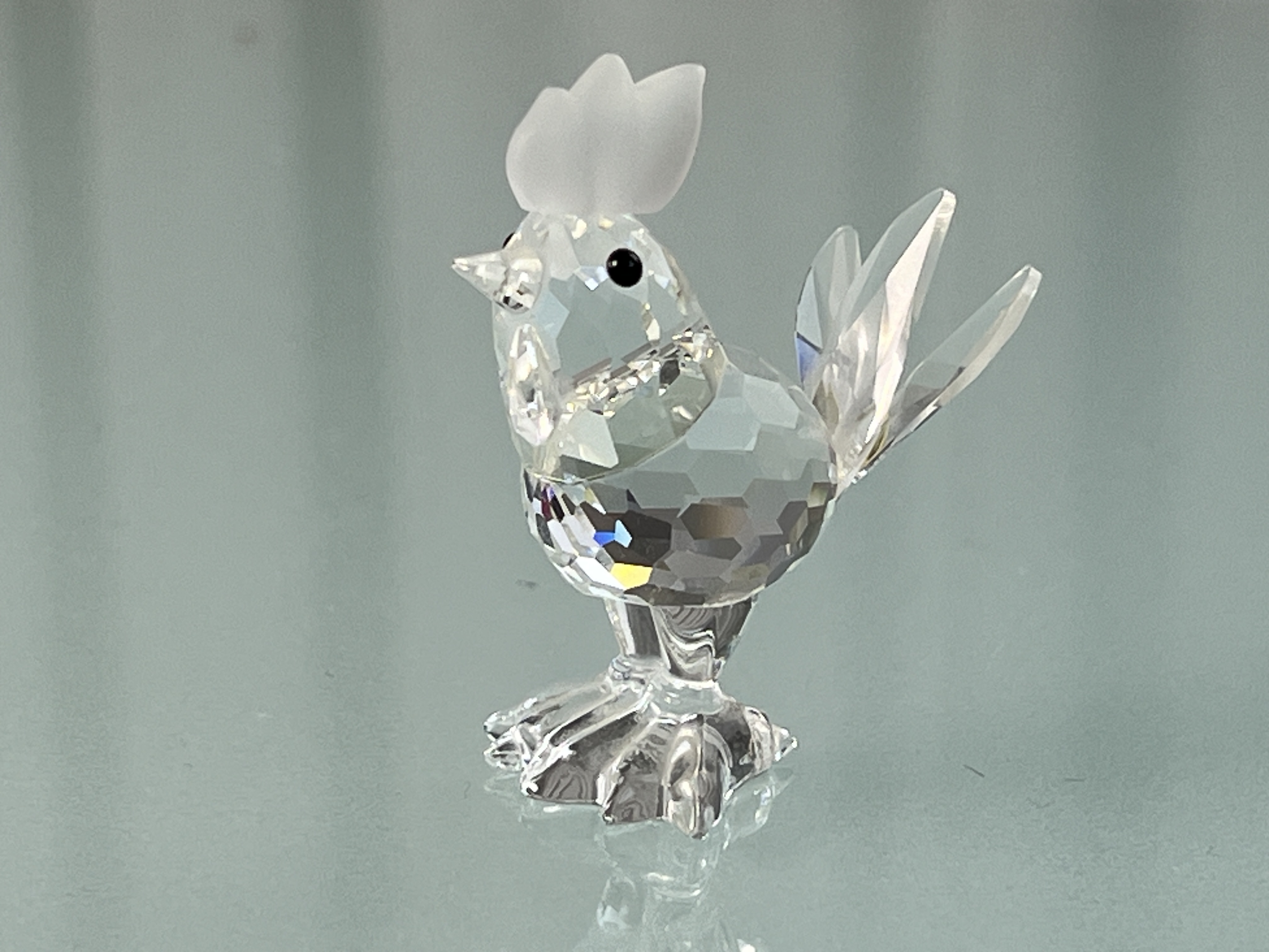 Swarovski Figur 014497 Hahn 5 cm. Top Zustand.