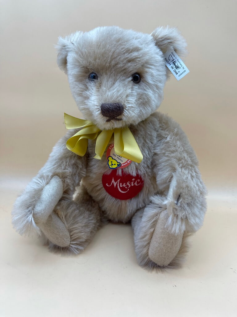 Steiff Tier 408458 Musik Teddy Bär 35 cm. Top Zustand