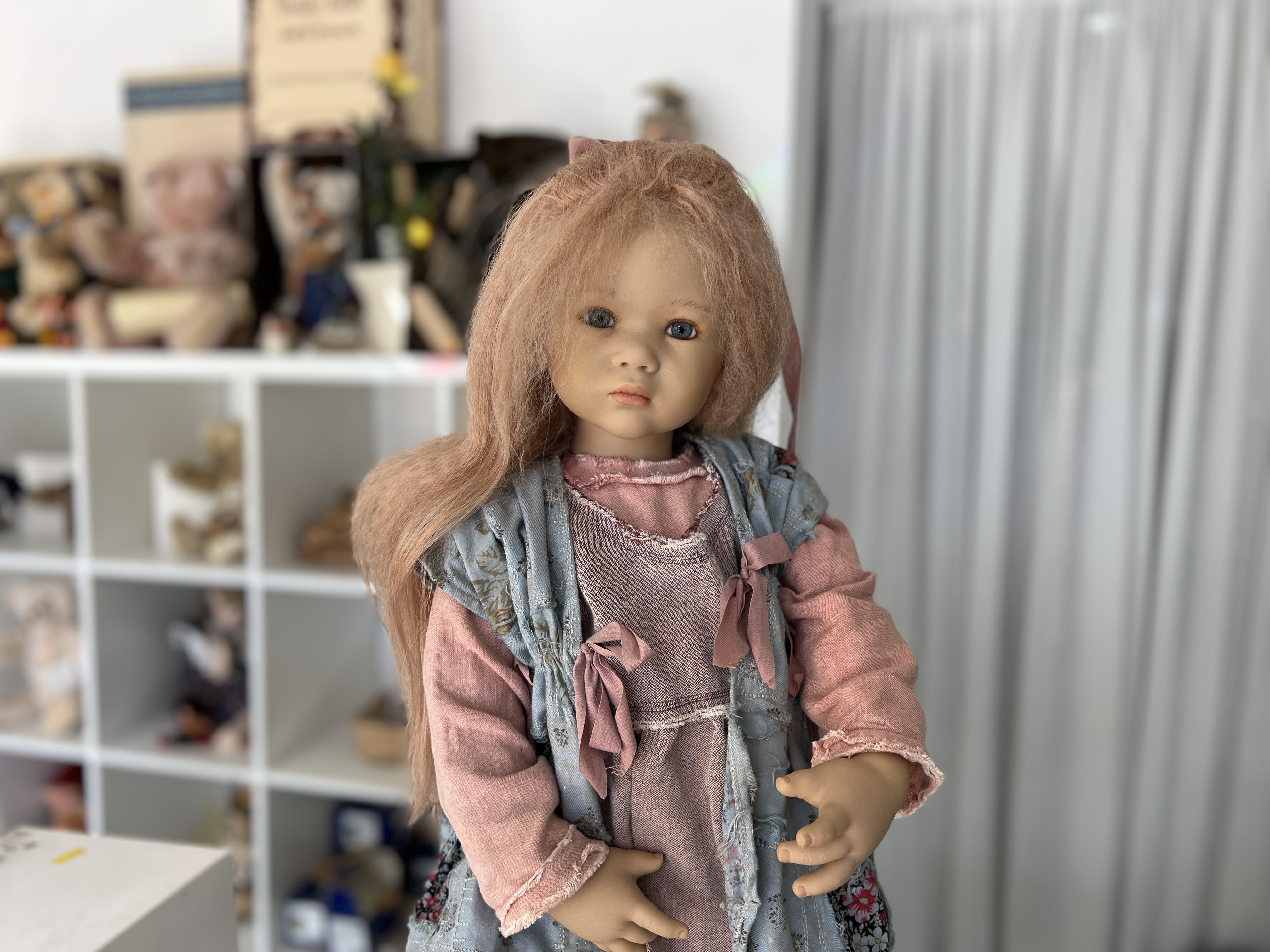  Annette Himstedt Puppe 80 cm. Top Zustand.     