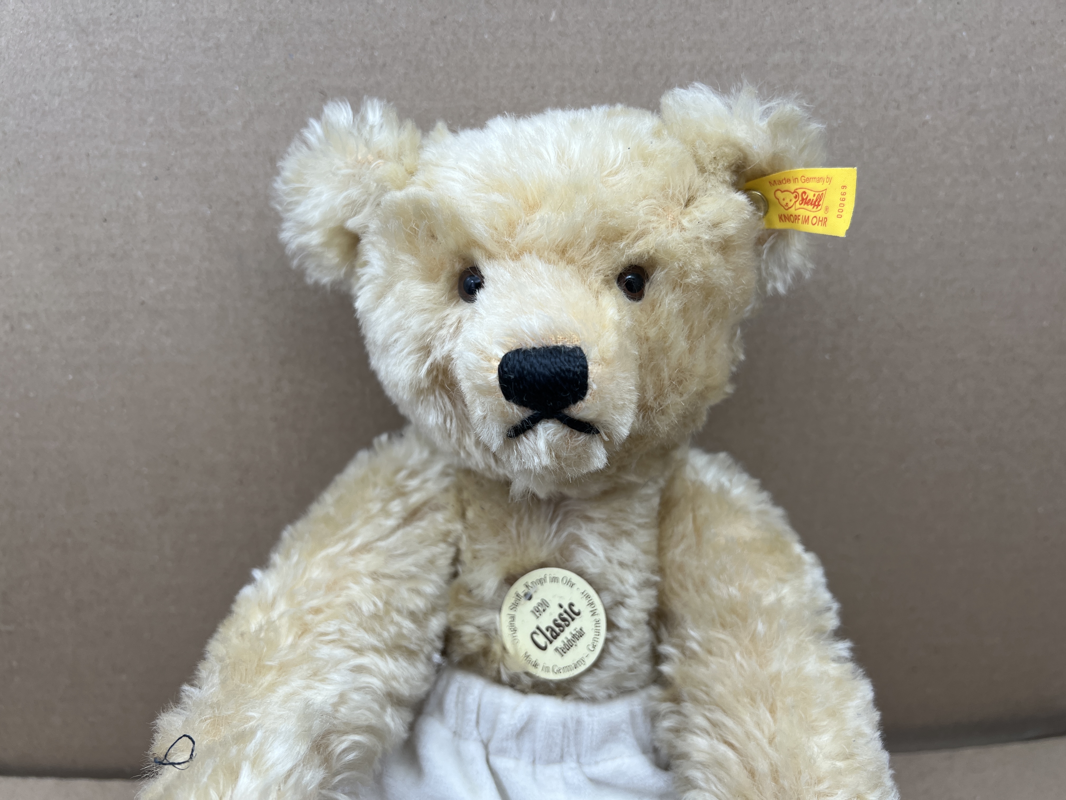 Steiff Tier Teddy Bär 000669 Classic 35 cm. Top Zustand  