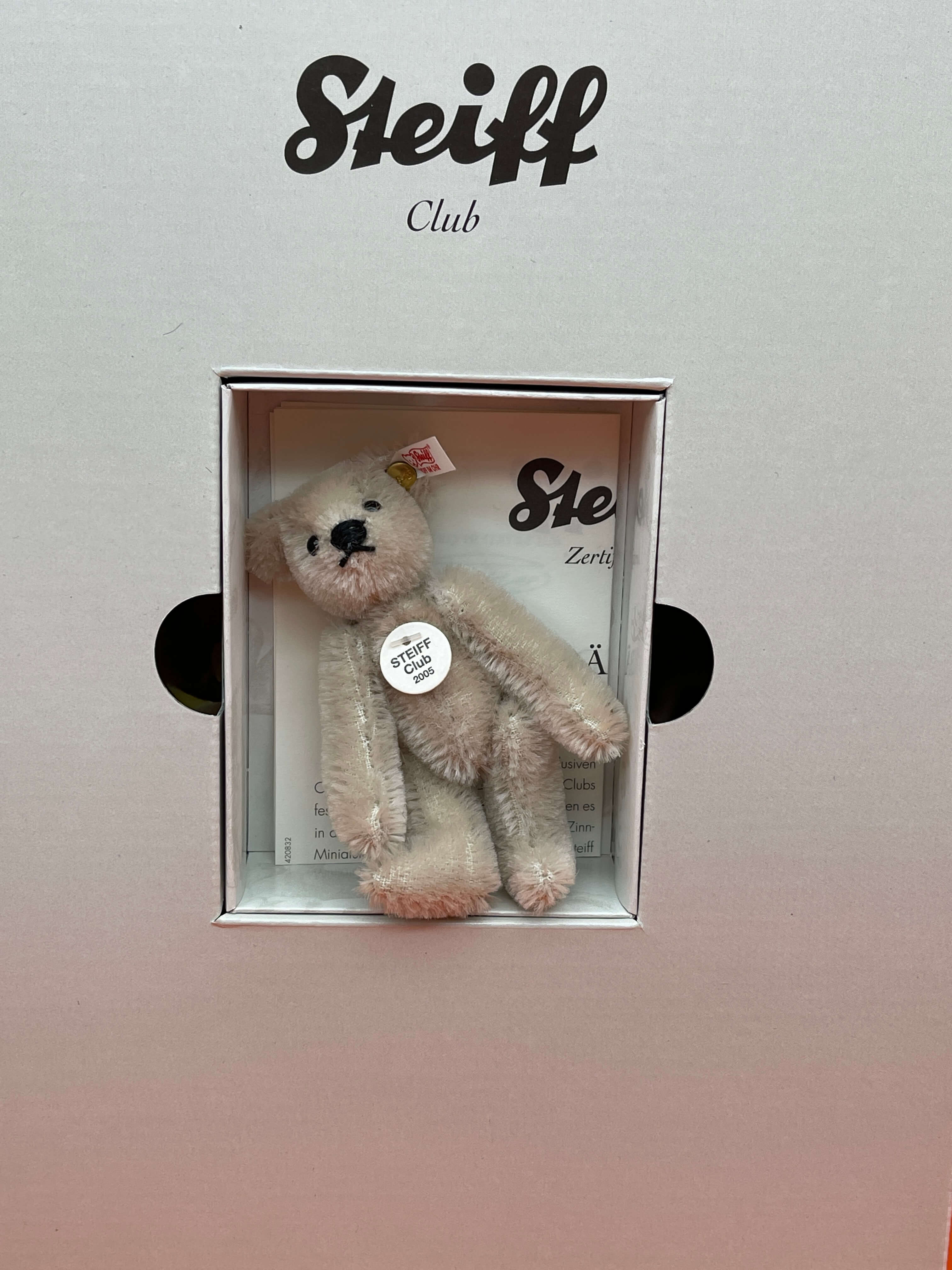 Steiff Club Teddy Bär 2005. Mit Ovp. Top Zustand