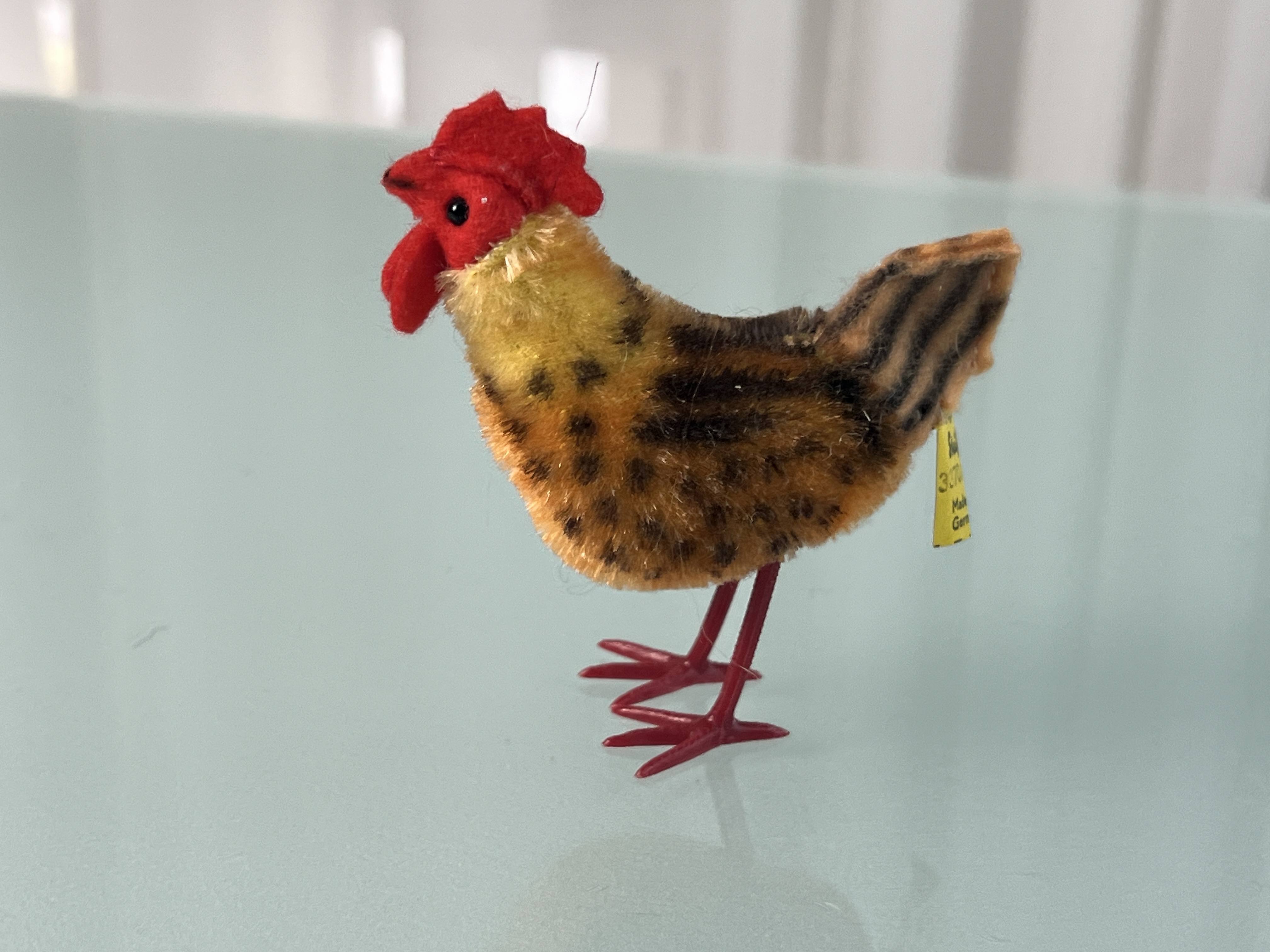 Steiff Tier Huhn 8,5 cm. Zustand siehe Fotos 