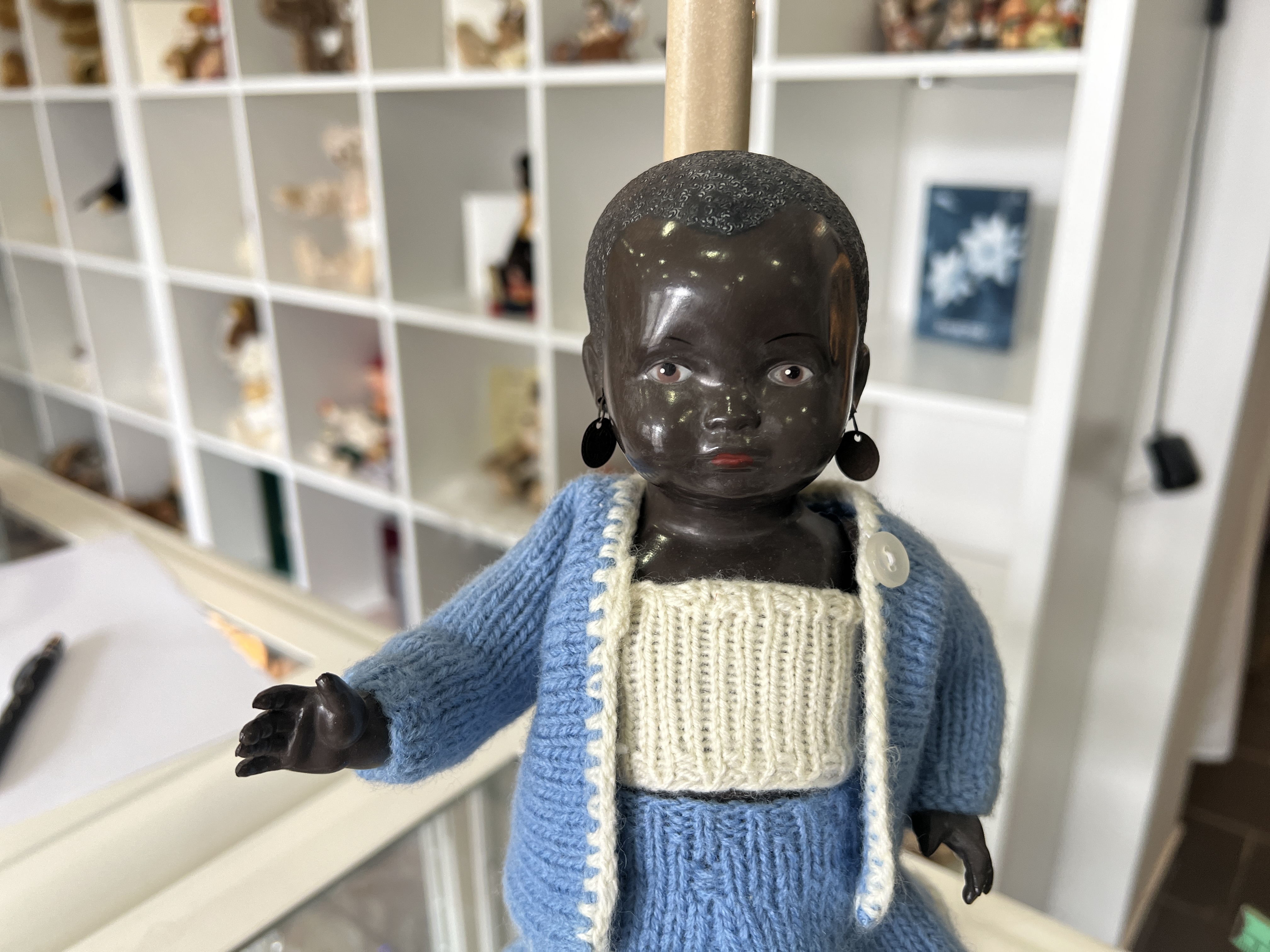 Schildkrötpuppe Puppe 27 1/2 cm. Top Zustand     