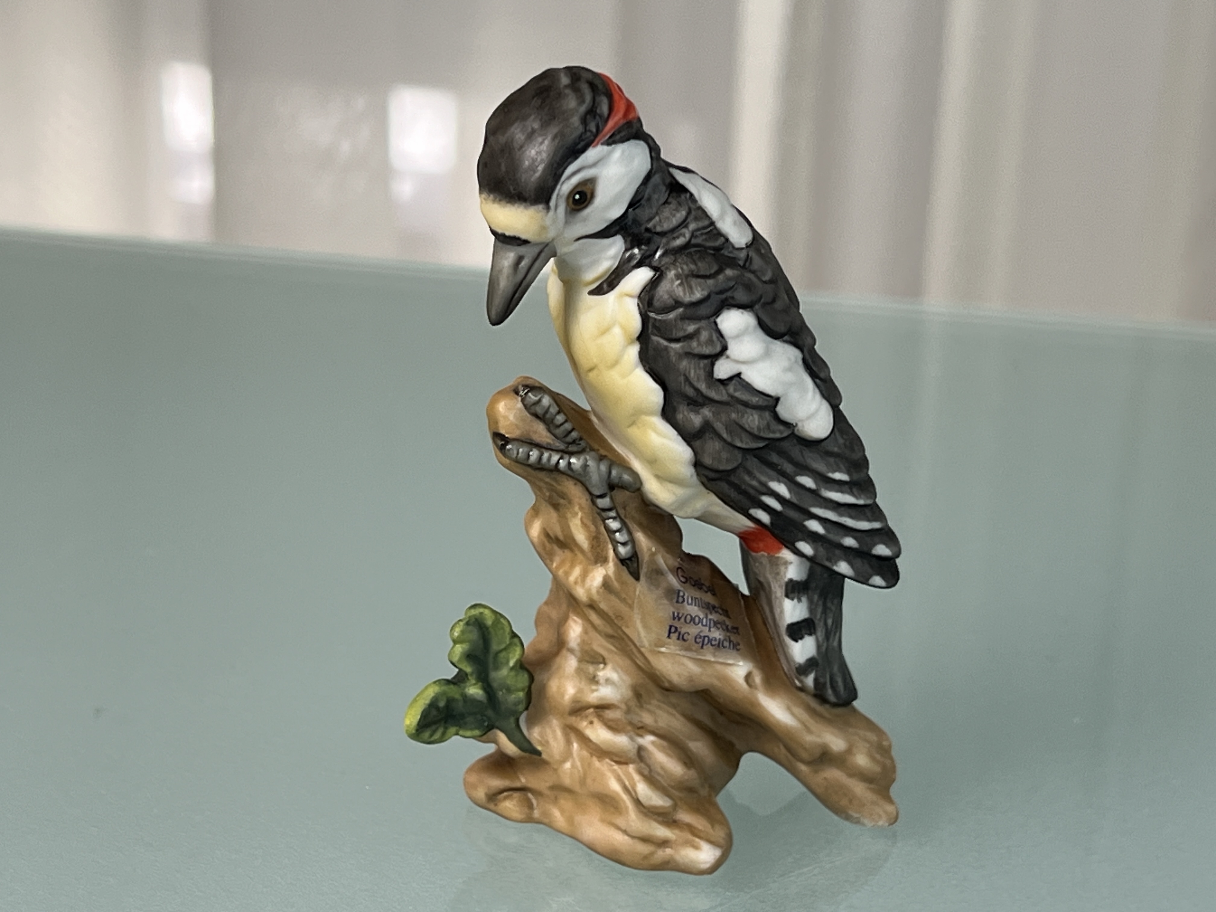 Goebel Figur Vogel des Jahres 1997 Buntspecht 10 cm. Top Zustand  