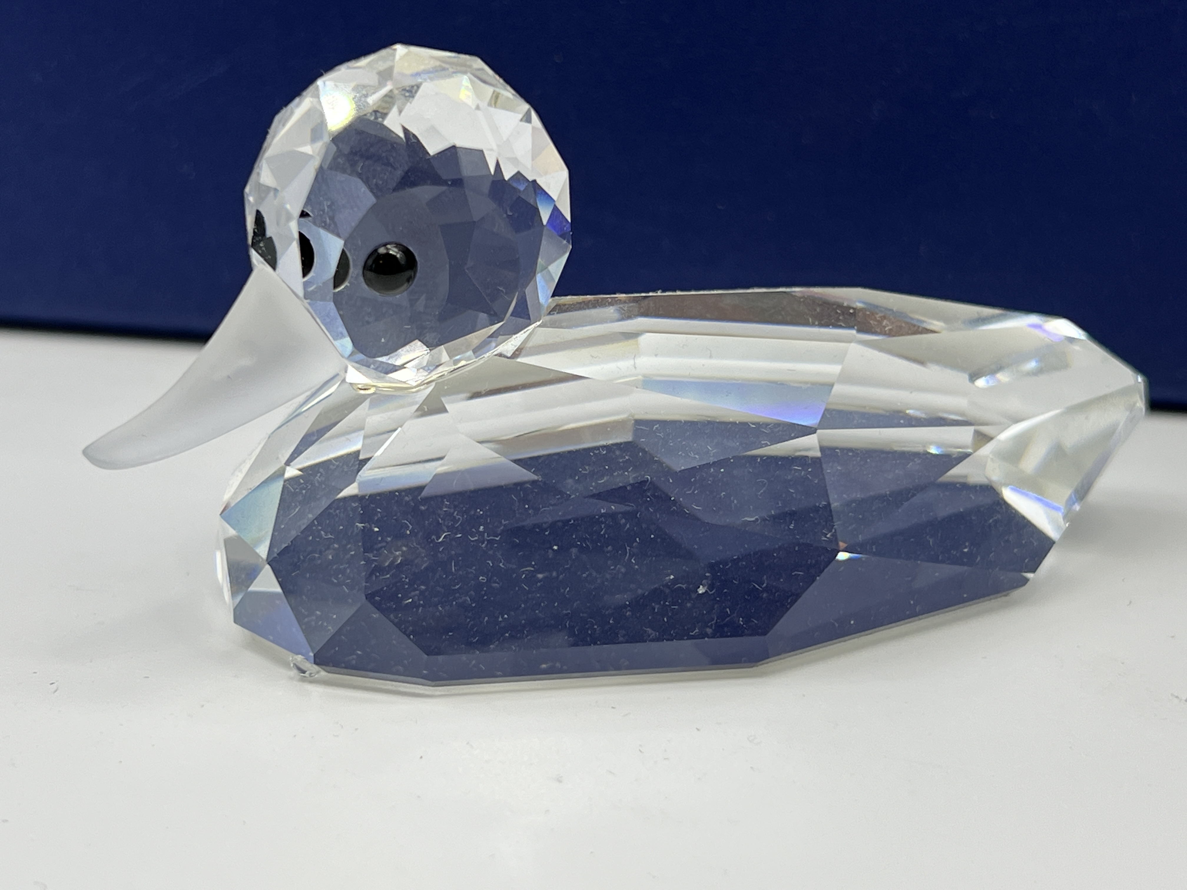 Swarovski Figur 012723 Große Ente 9,5 cm. Top Zustand. Kristall - Top Zustand 
