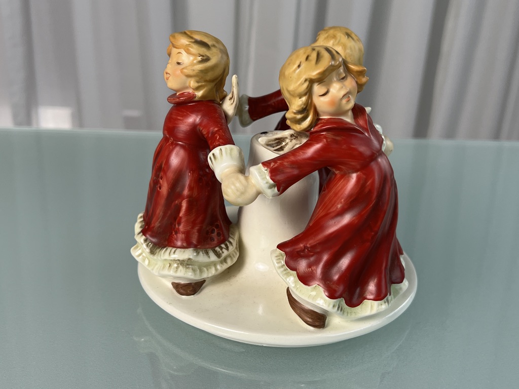 Goebel Figur HE 52 Engel Kerzenständer Reigen 13 cm + 15 cm Ø - 1 Wahl. Top Zustand