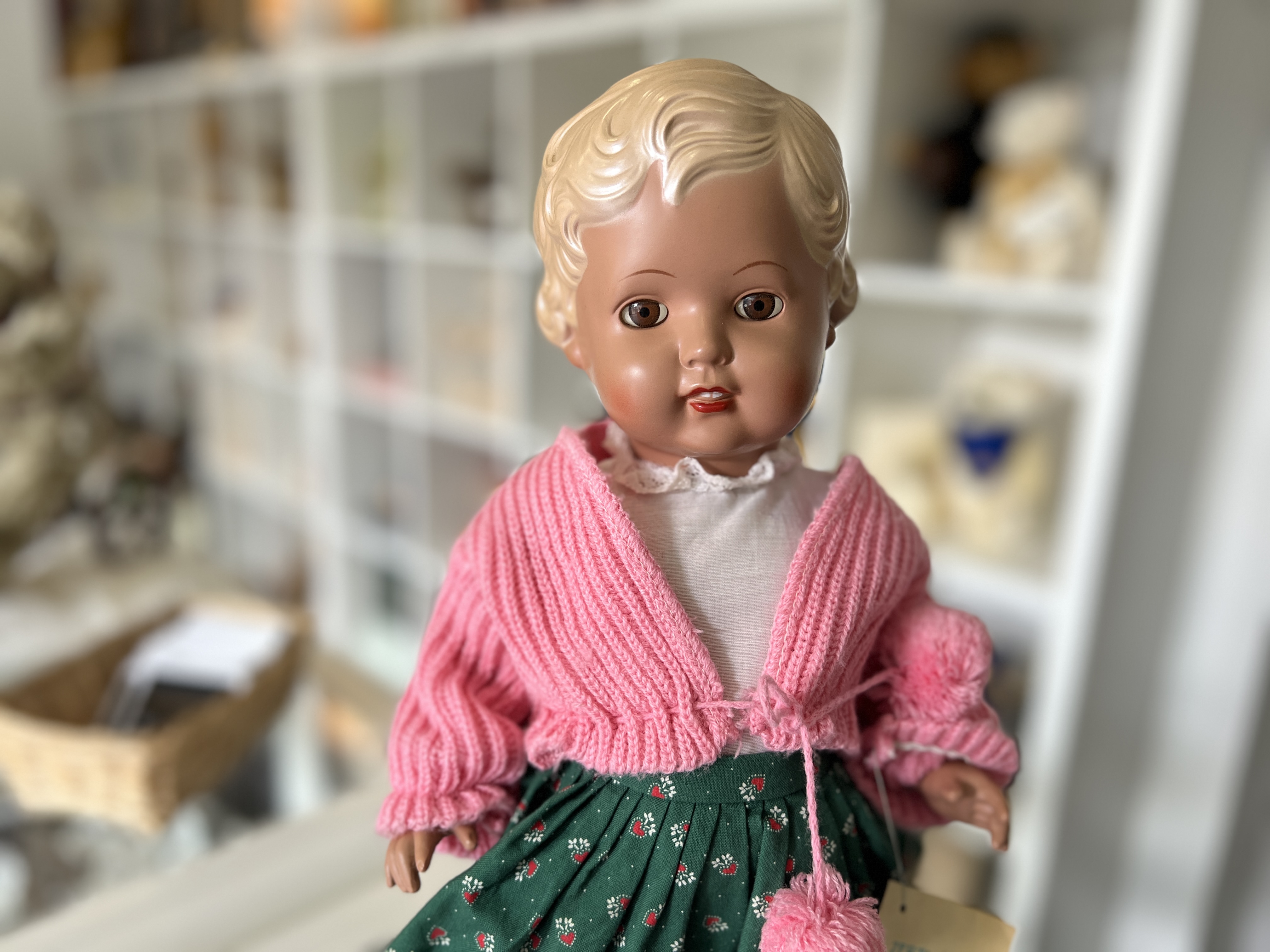 Schildkrötpuppe Puppe 46 cm. Top Zustand .