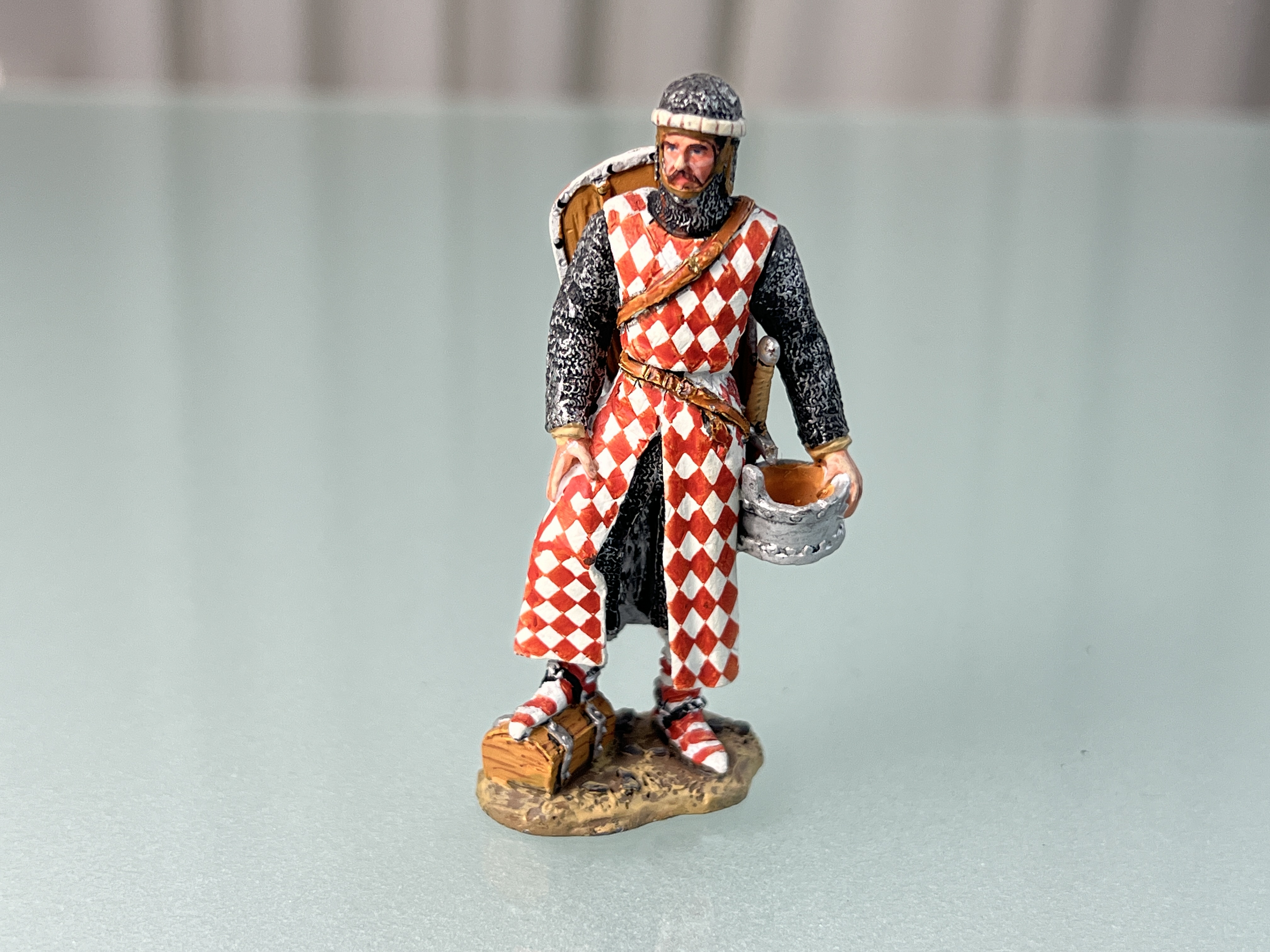 Del Prado Figur Zinn 7 cm. Top Zustand 