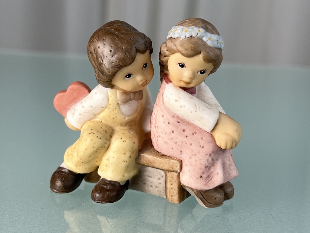 Goebel Figur Porzellan Nina und Marco 7 cm - Top Zustand. 