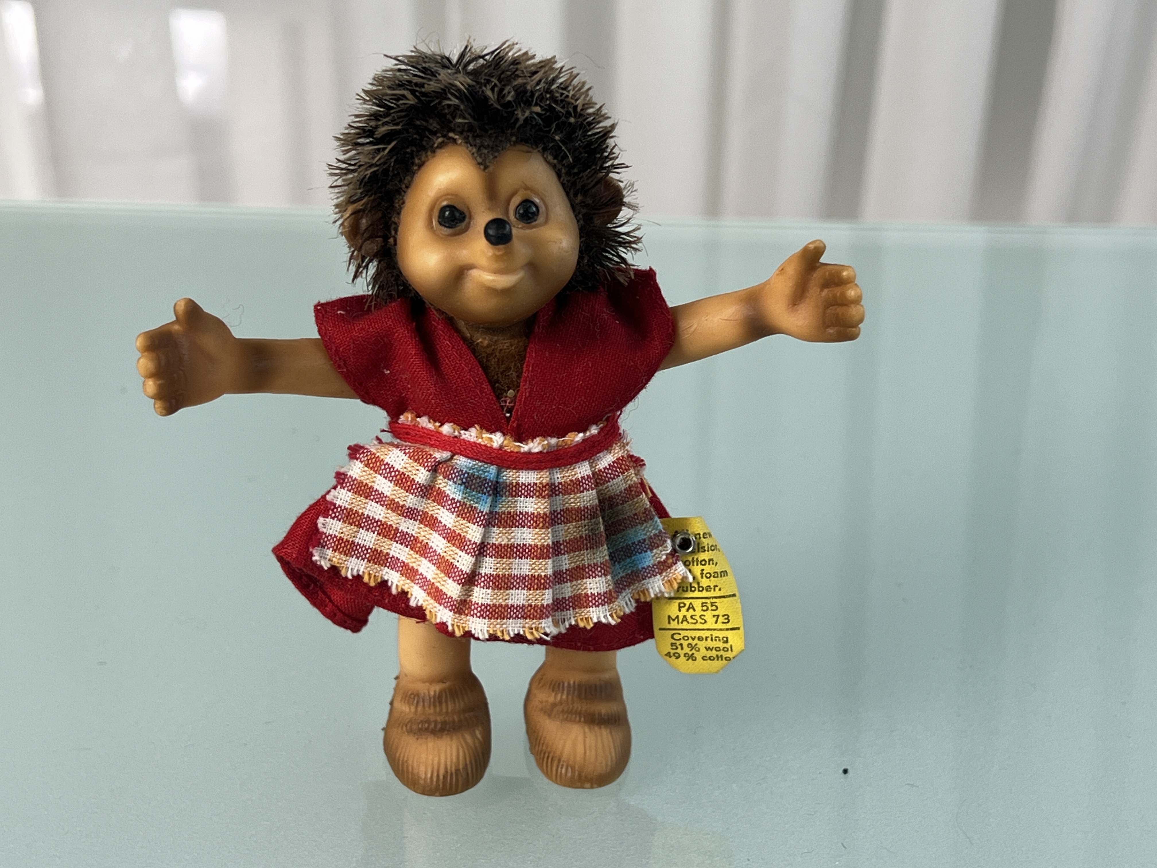 Steiff Tier Mucki 12 cm. Zustand siehe Fotos 