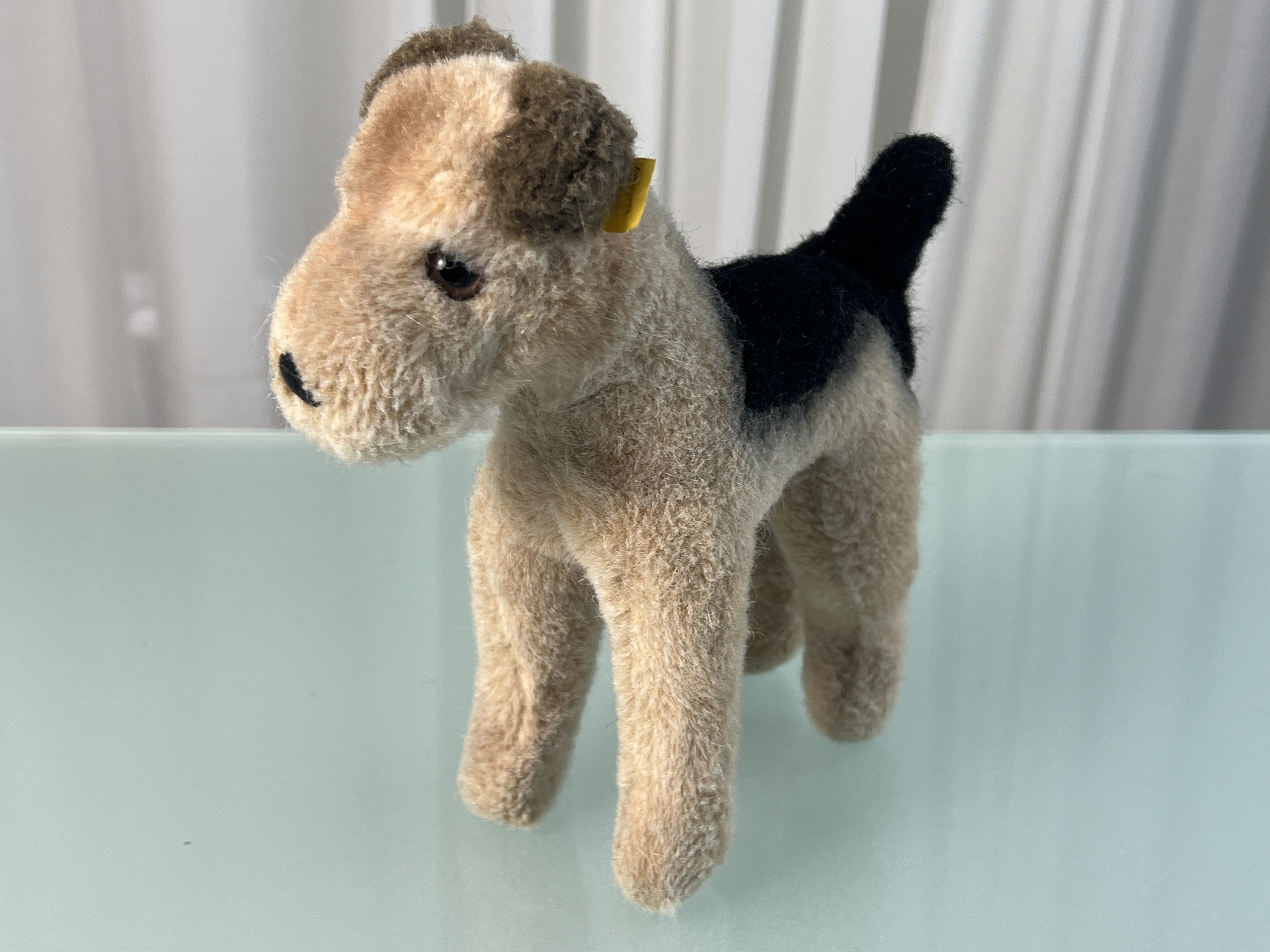 Steiff Tier Hund 21 cm. Zustand siehe Fotos 