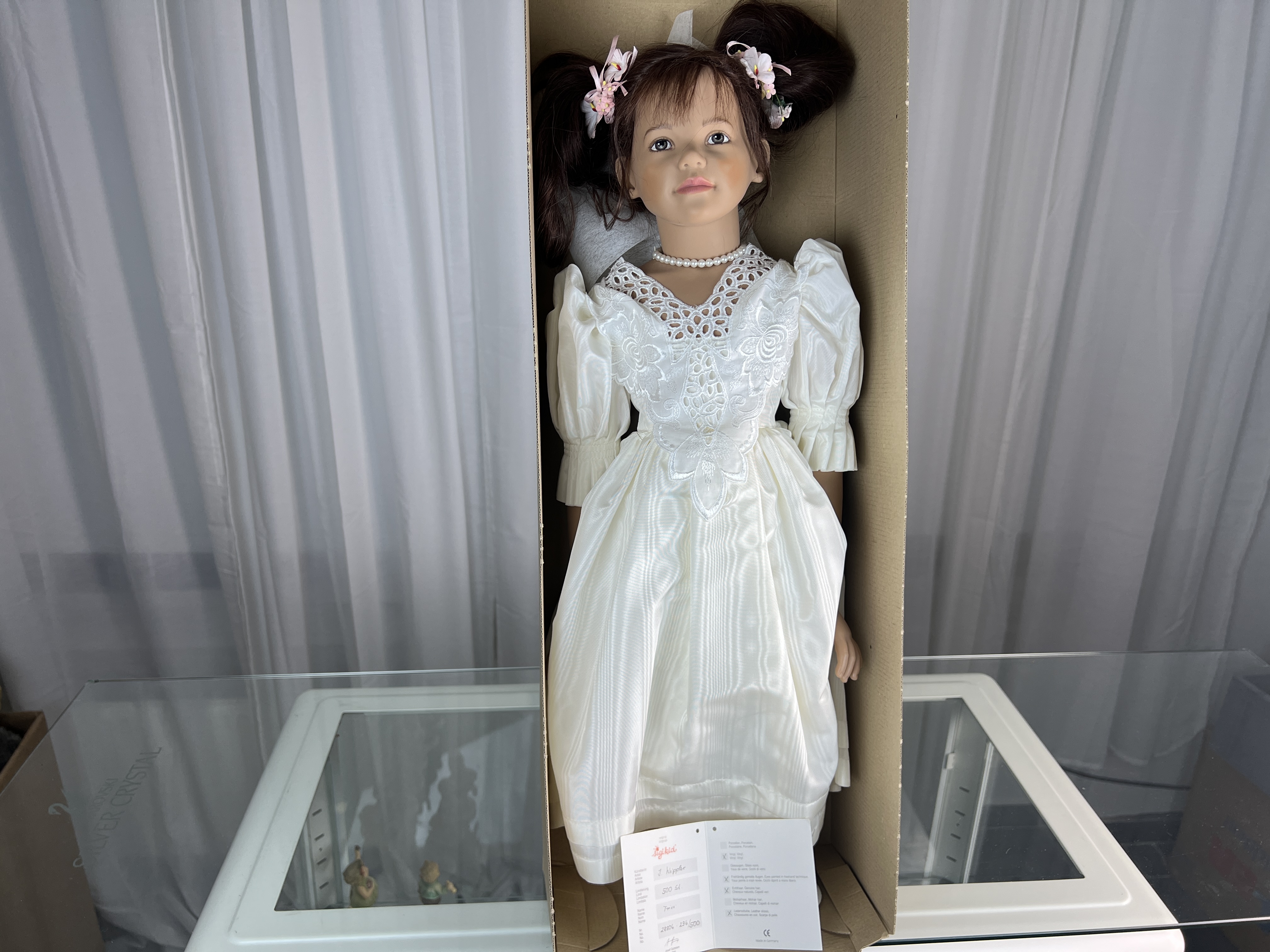 Sigikid Ilse Wippler Vinyl Puppe 67 cm. Top Zustand  