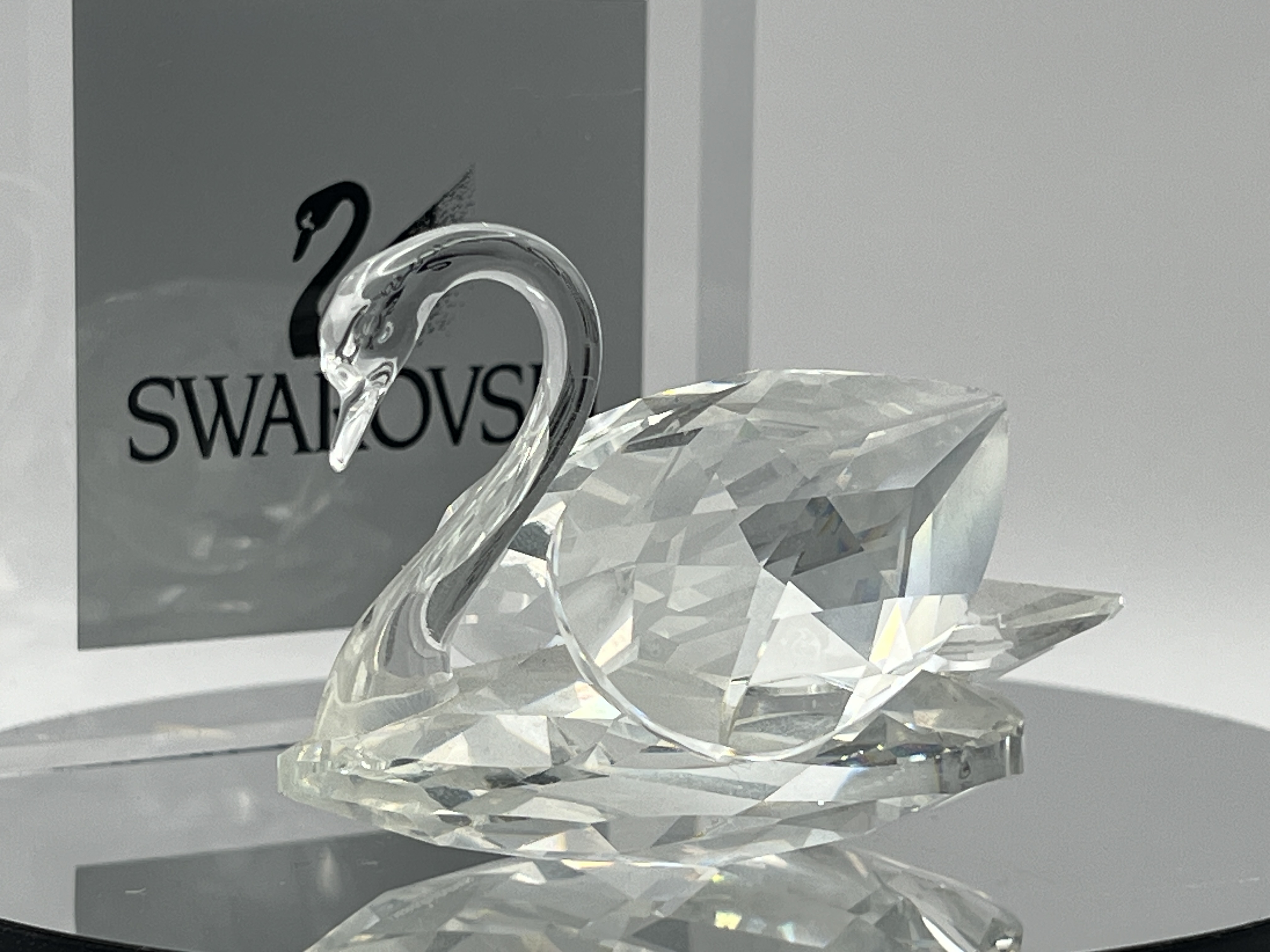  Swarovski Figur 010005 Großer Schwan 7,5 cm. Top Zustand 