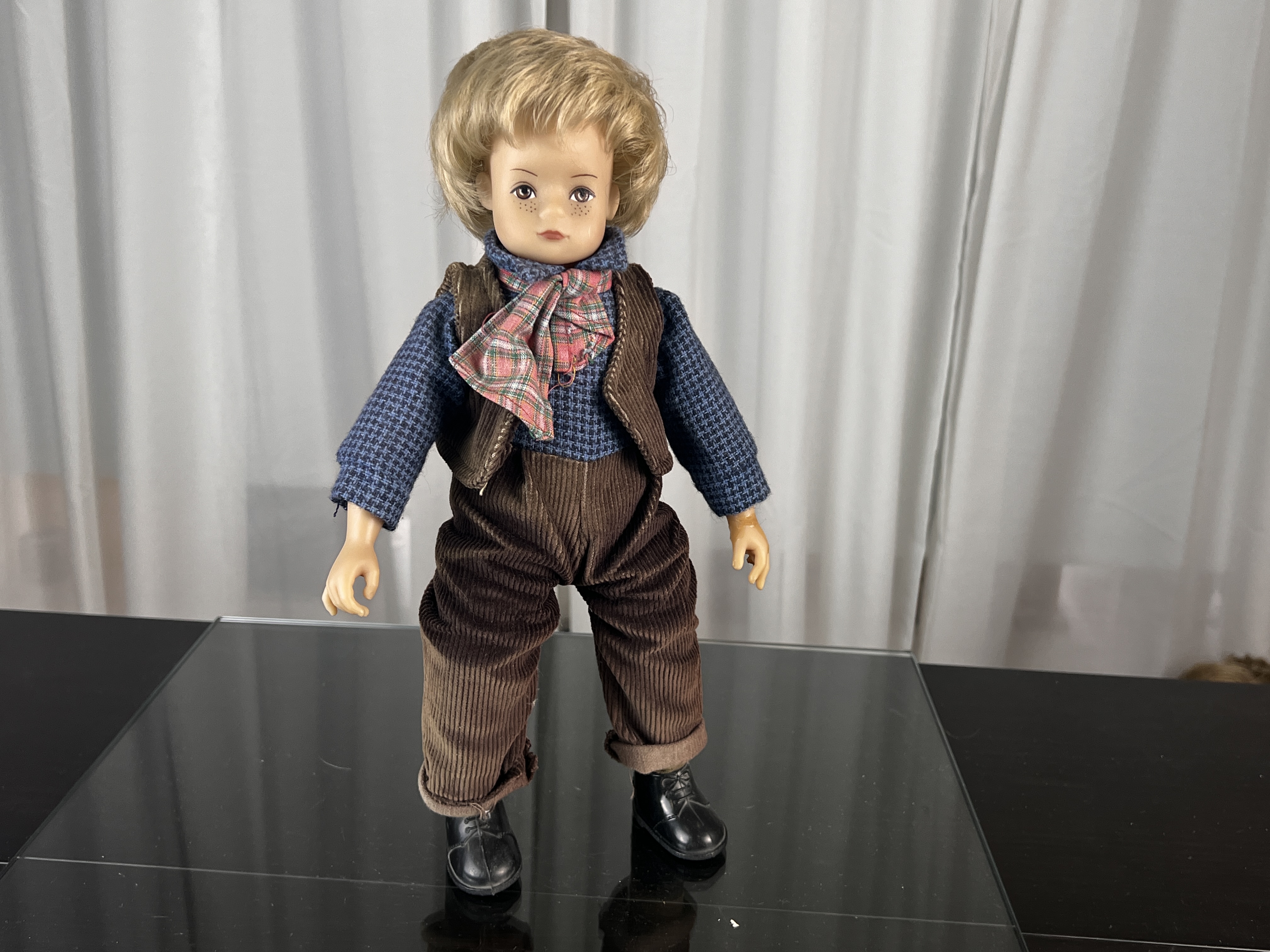 Schildkrötpuppe Vinyl Puppe 35 cm. Top Zustand   