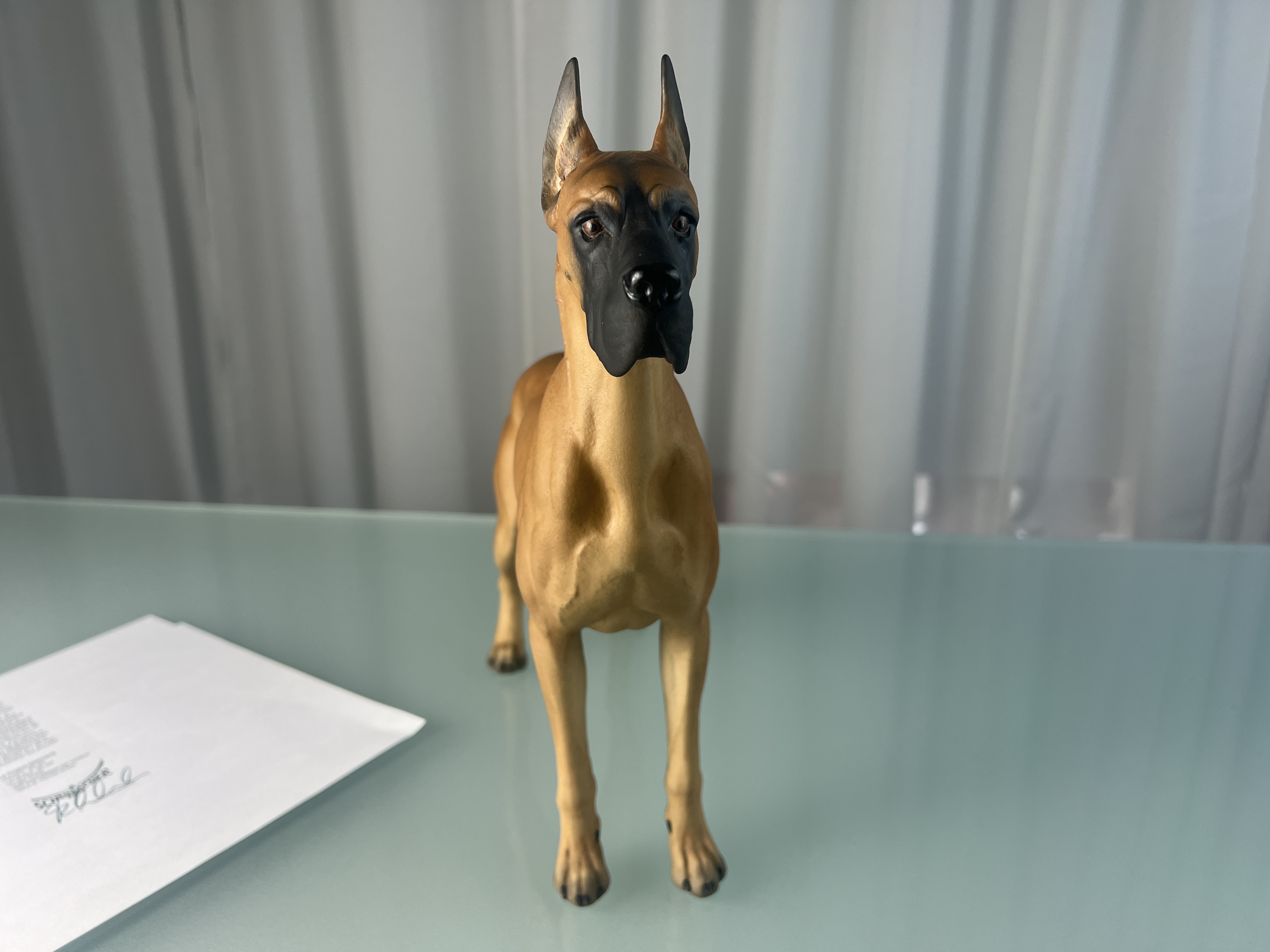 Hutschenreuther Figur Hund Dogge 30 cm Ltd. Edition auf 200 Stk. Top Zustand Hutschenreuther Figur Hund Dogge 30 cm Ltd. Edition auf 200 Stk. Top Zustand