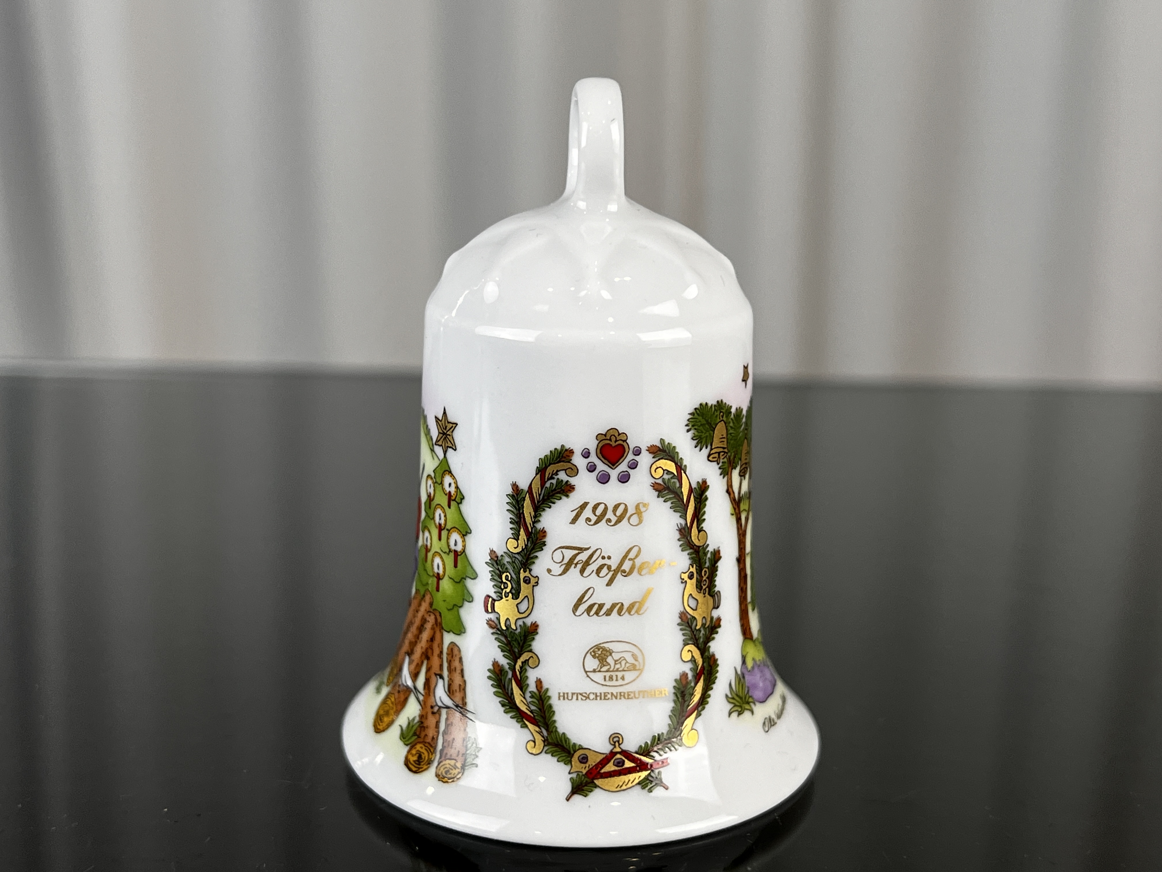  Hutschenreuther Weihnachtsglocke  7 cm. Top Zustand.    
