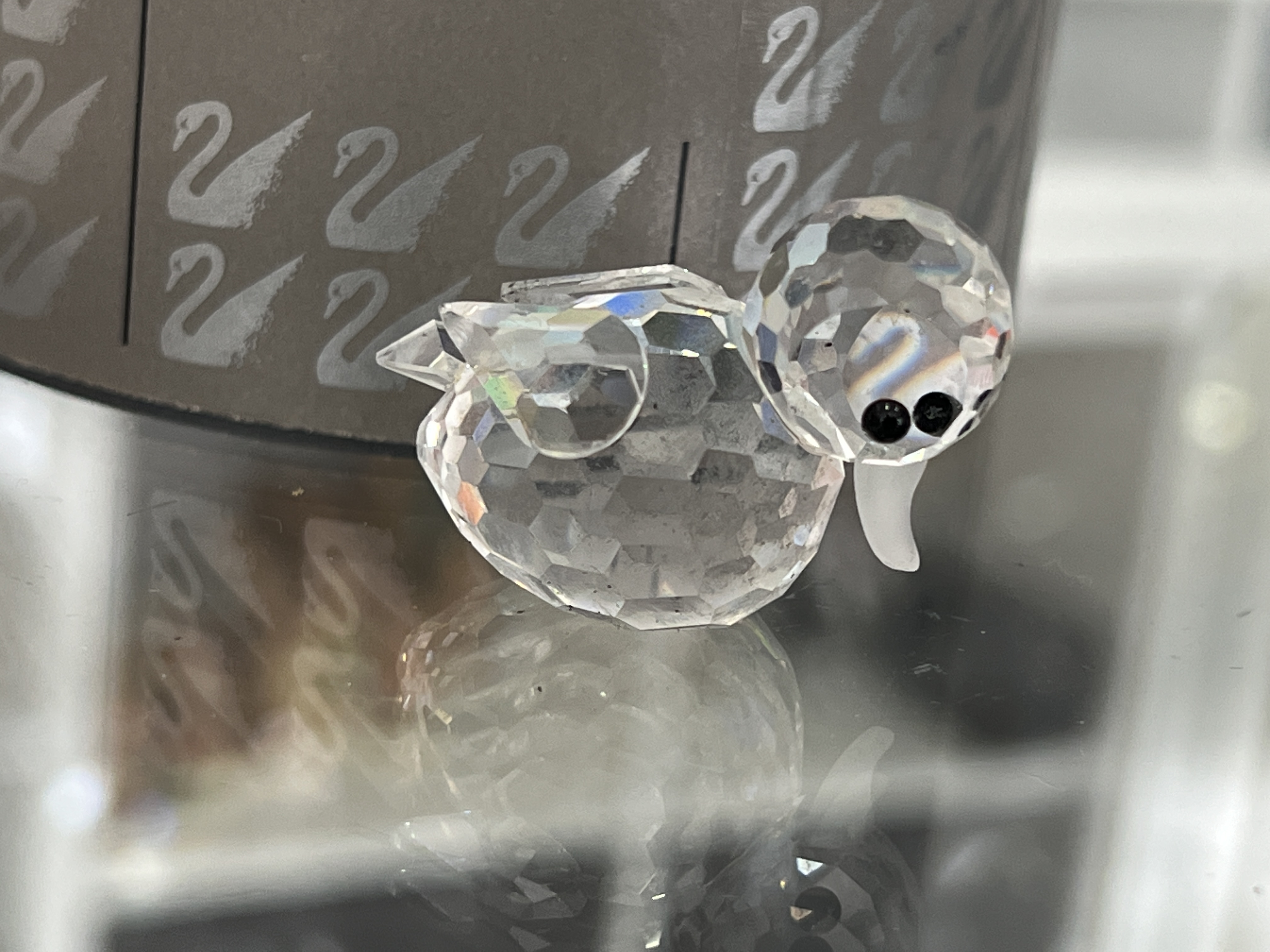  Swarovski Figur 012531 Ente 3,5 cm. Ovp & Zertifikat. Top Zustand 