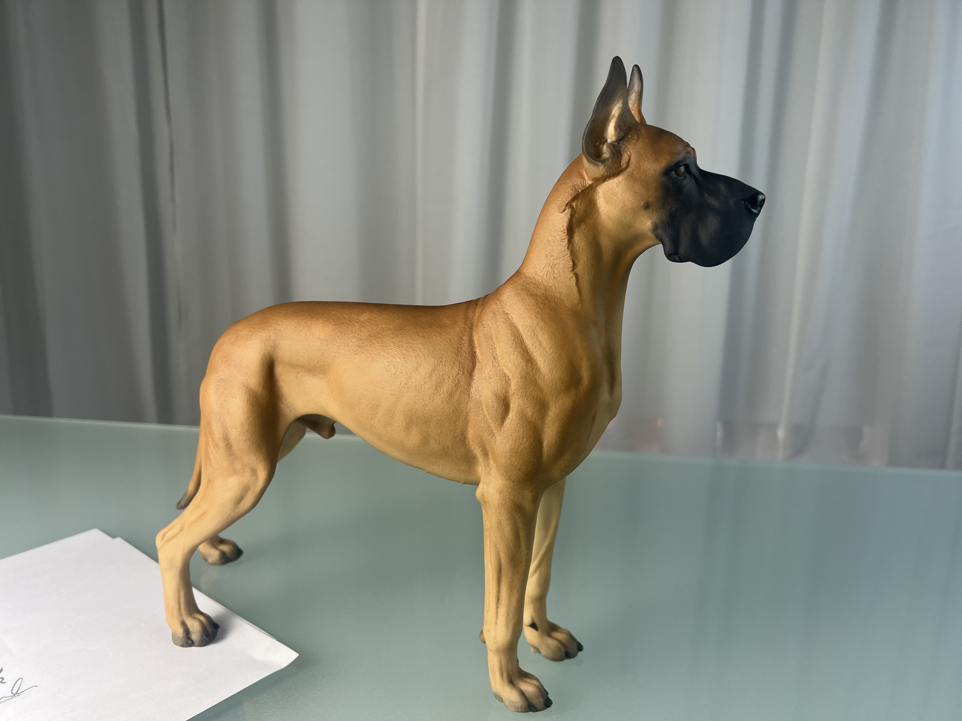 Hutschenreuther Figur Hund Dogge 30 cm Ltd. Edition auf 200 Stk. Top Zustand Hutschenreuther Figur Hund Dogge 30 cm Ltd. Edition auf 200 Stk. Top Zustand