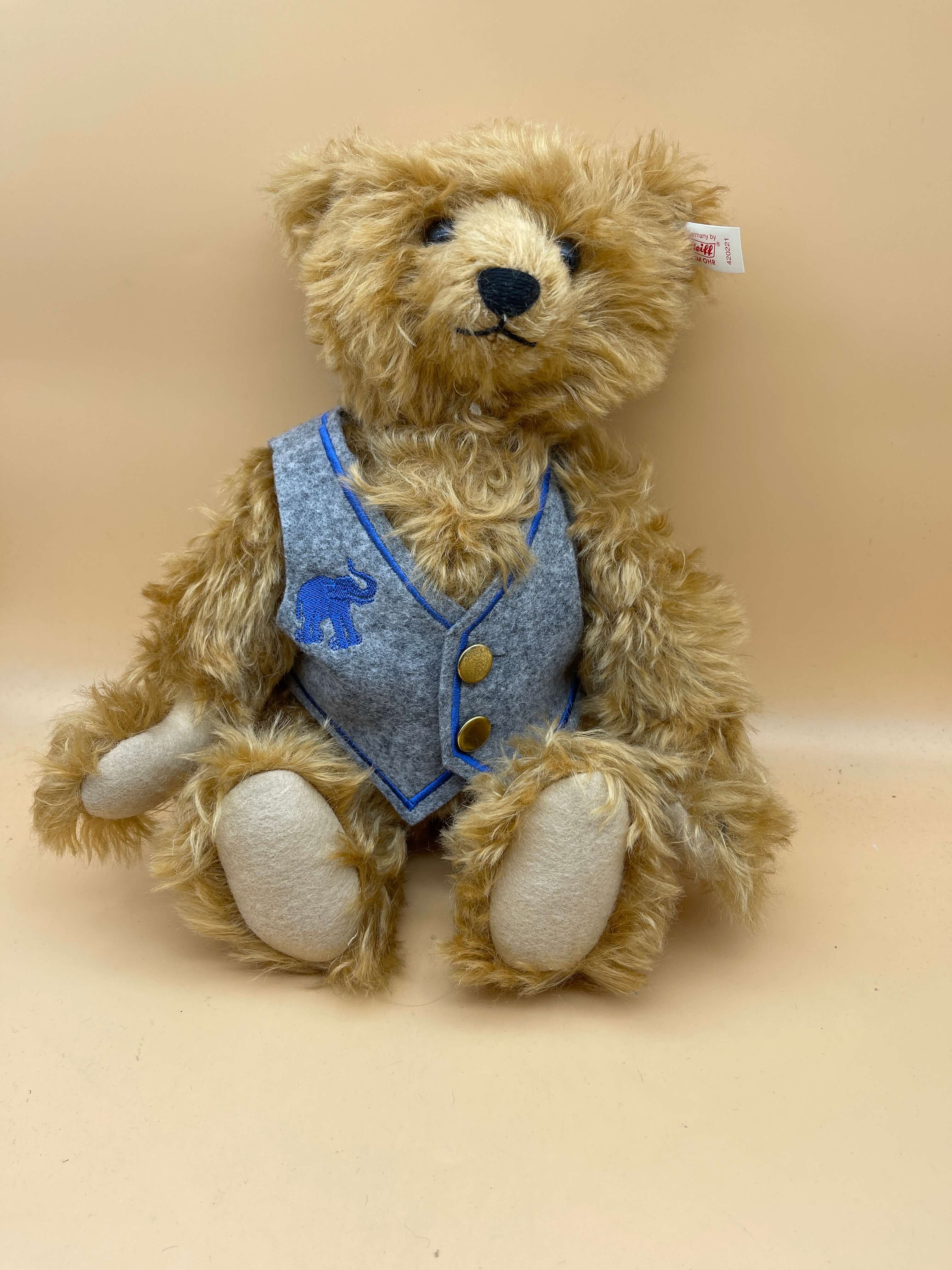 Steiff Tier 420221 Jahrhundertbär Teddy 32 cm. Top Zustand 