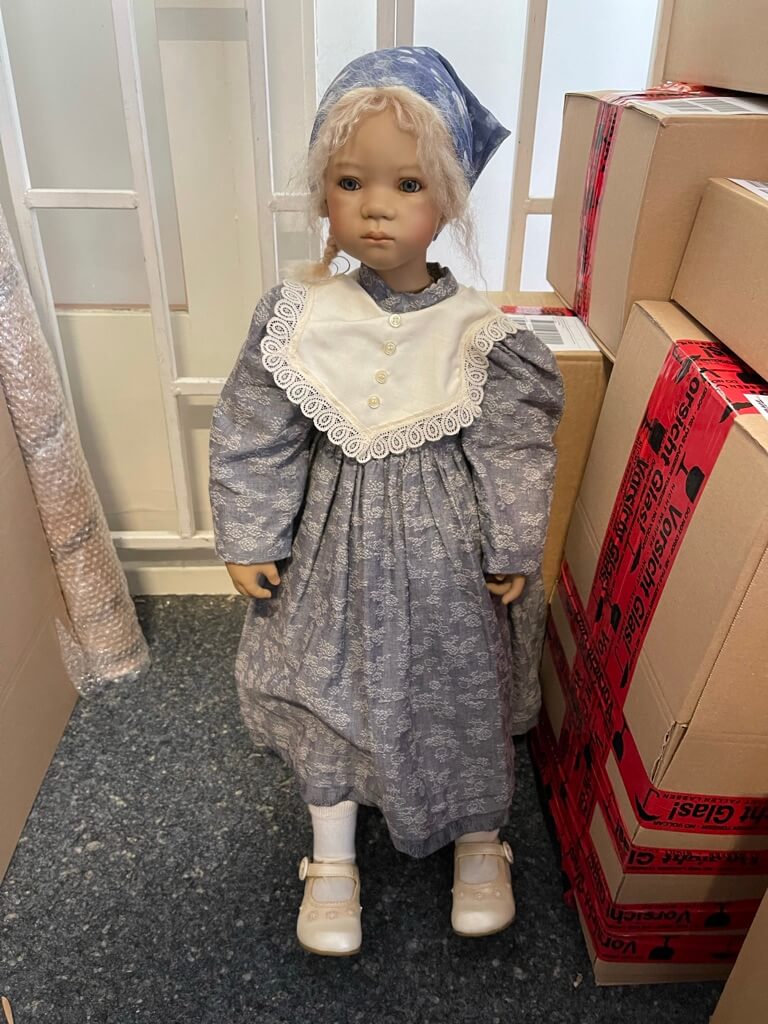 Annette Himstedt Puppe 80 cm. Top Zustand.