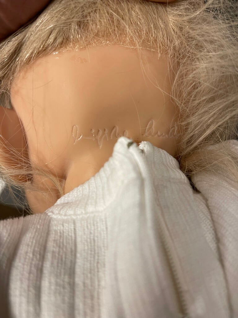 Brigitte Leman Resin Künstlerpuppe Puppe 60 cm. Top Zustand